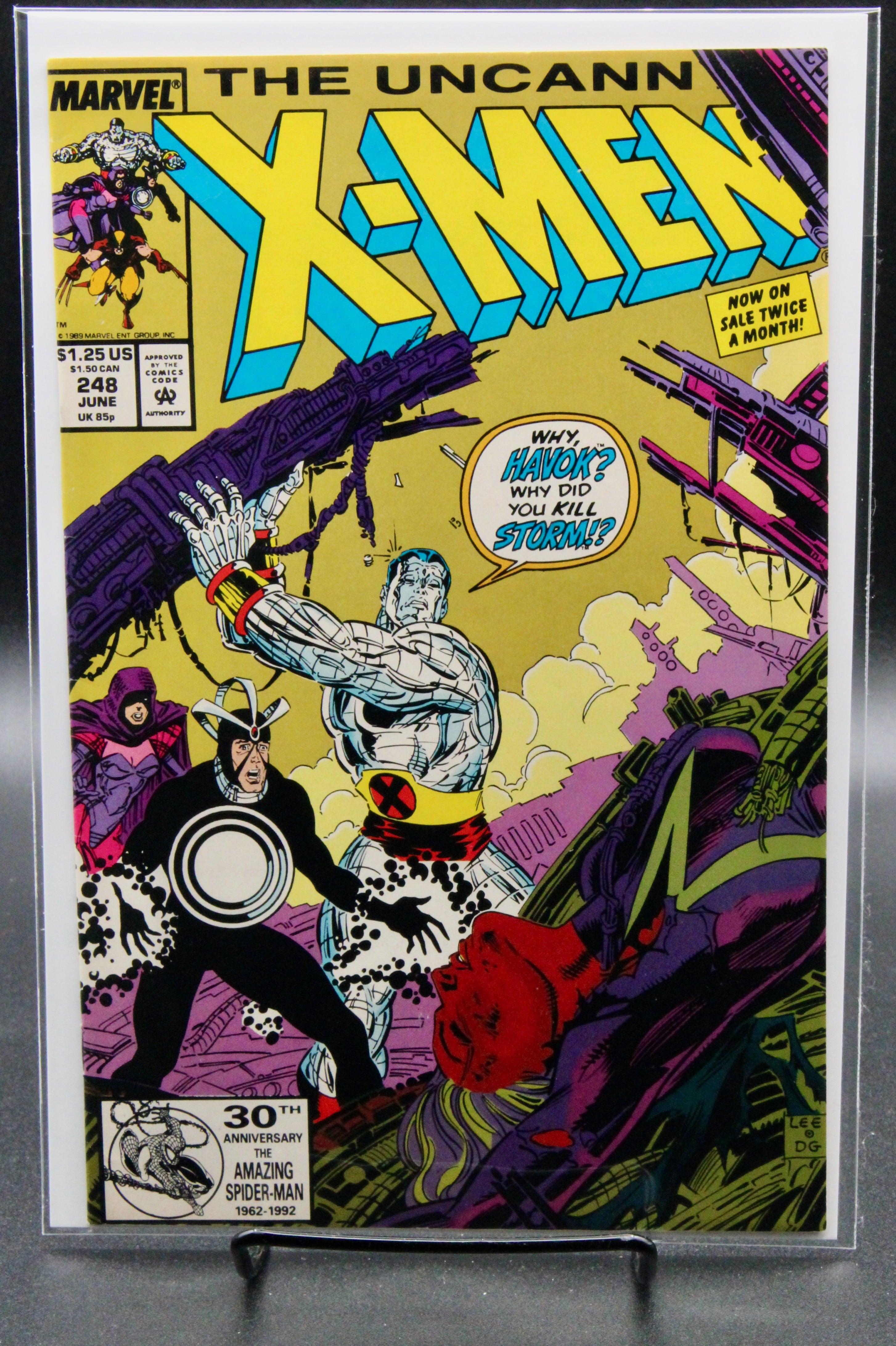 The Uncanny X-Men #248 – Marvel (1992) VF/NM Gold Cover