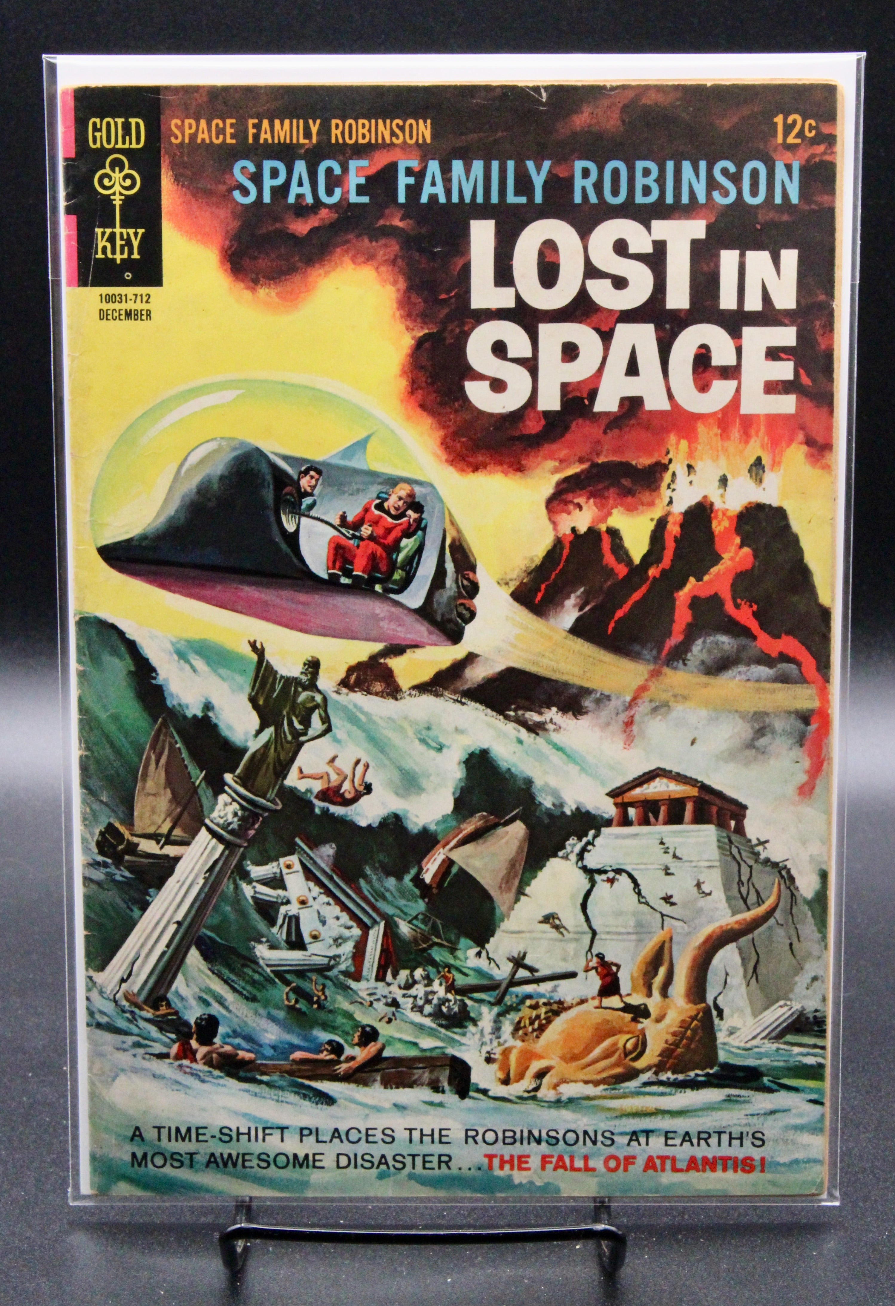 Space Family Robinson : The Fall of Atlantis #25 – Western Publishing (1967) Bo