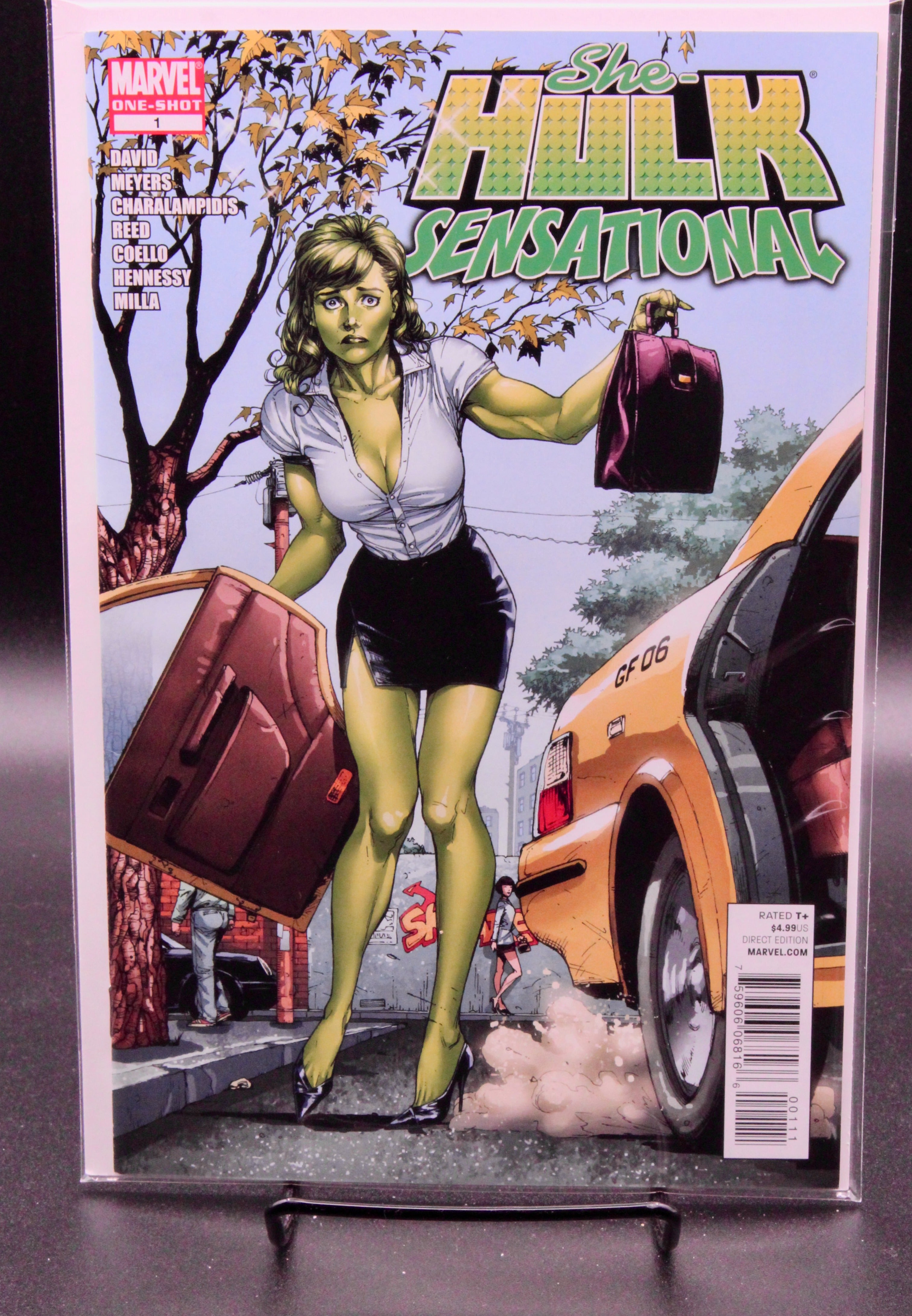She-Hulk Sensational #1 - Marvel (2009) 9.6 NM+ Christmas Carol Comic