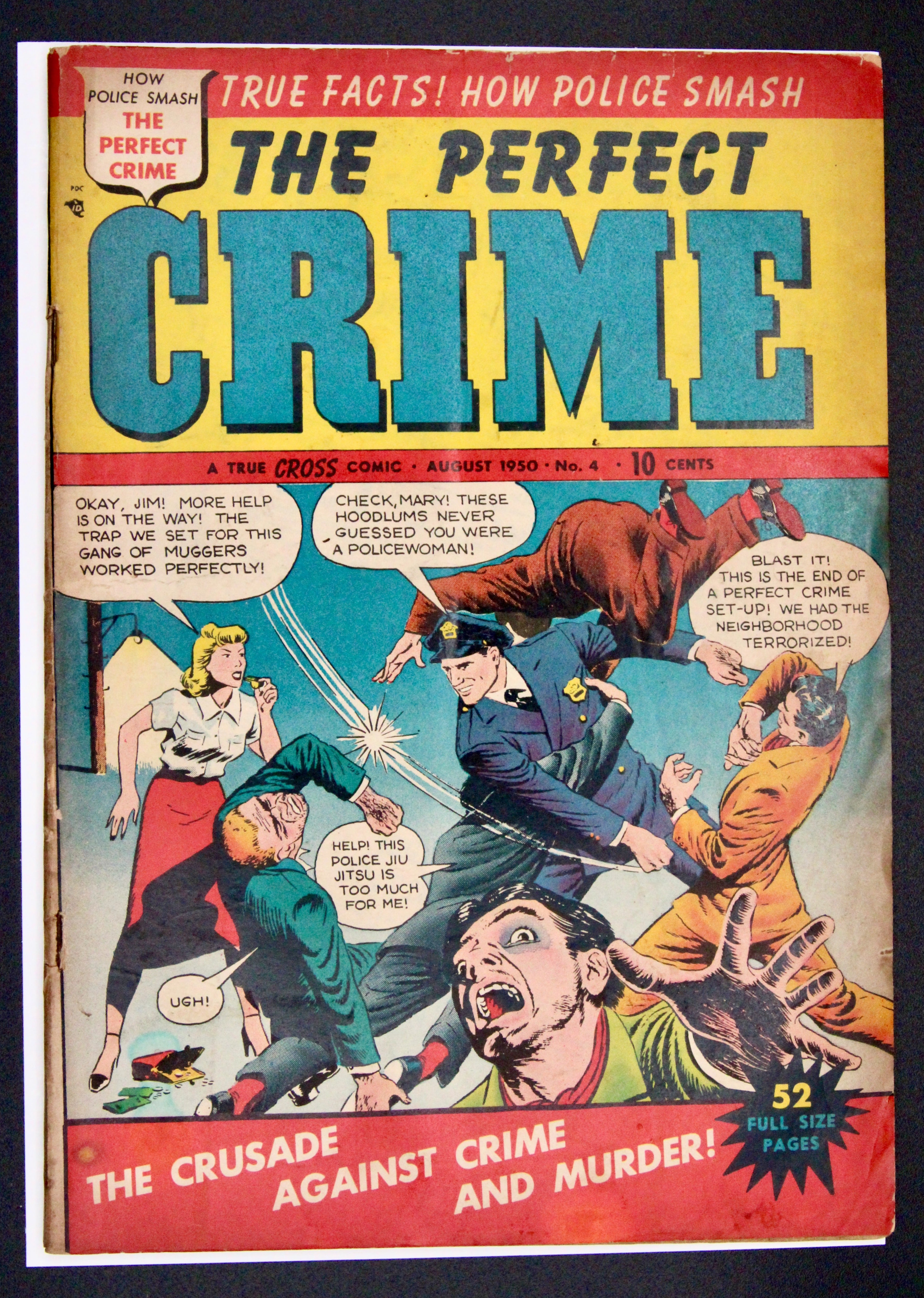 The Perfect Crime #4 – Cross (1950) Pre-Code Golden Age