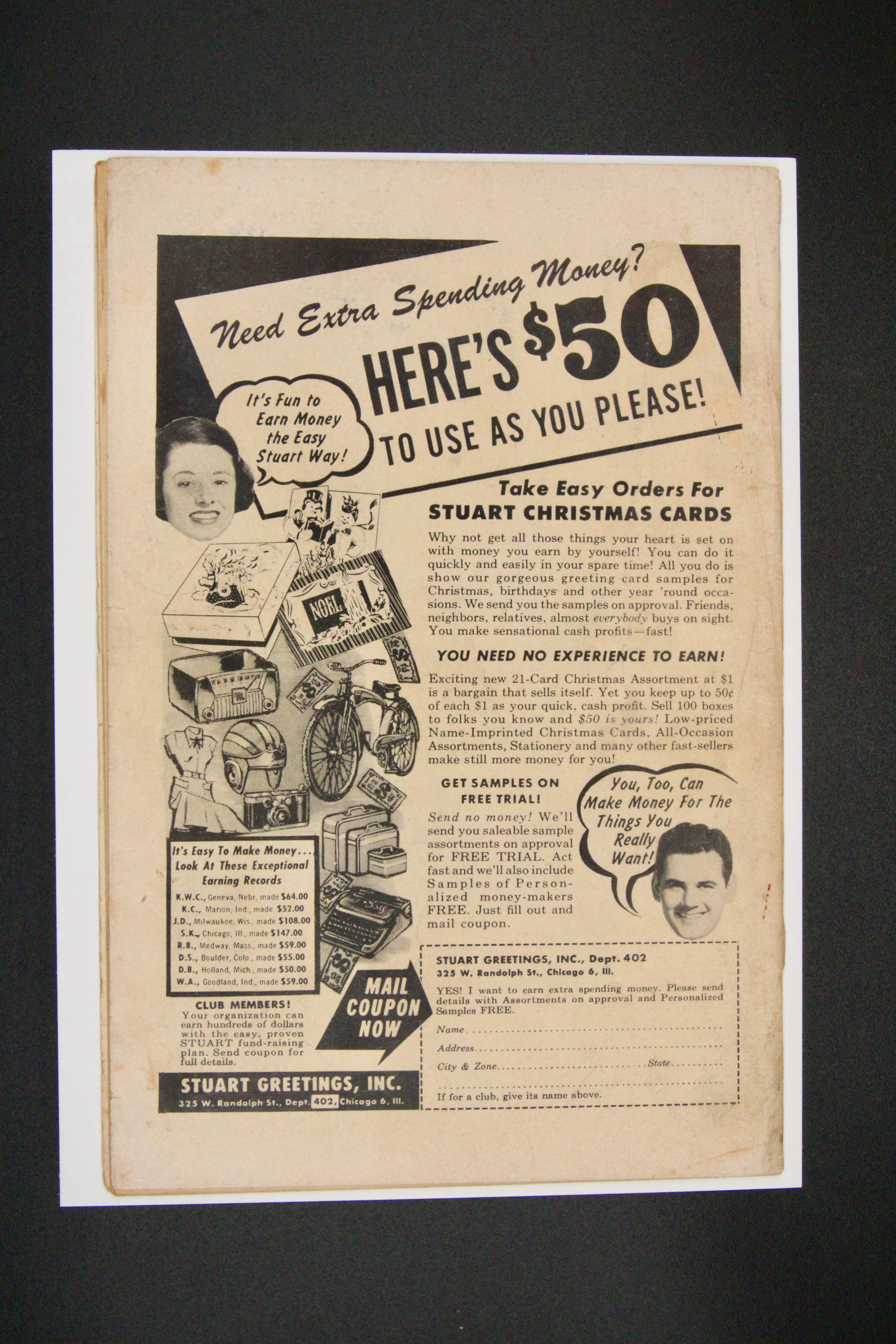 Web of Mystery #20 – Ace Magazines (1953) Pre-Code Horror Golden Age Box13