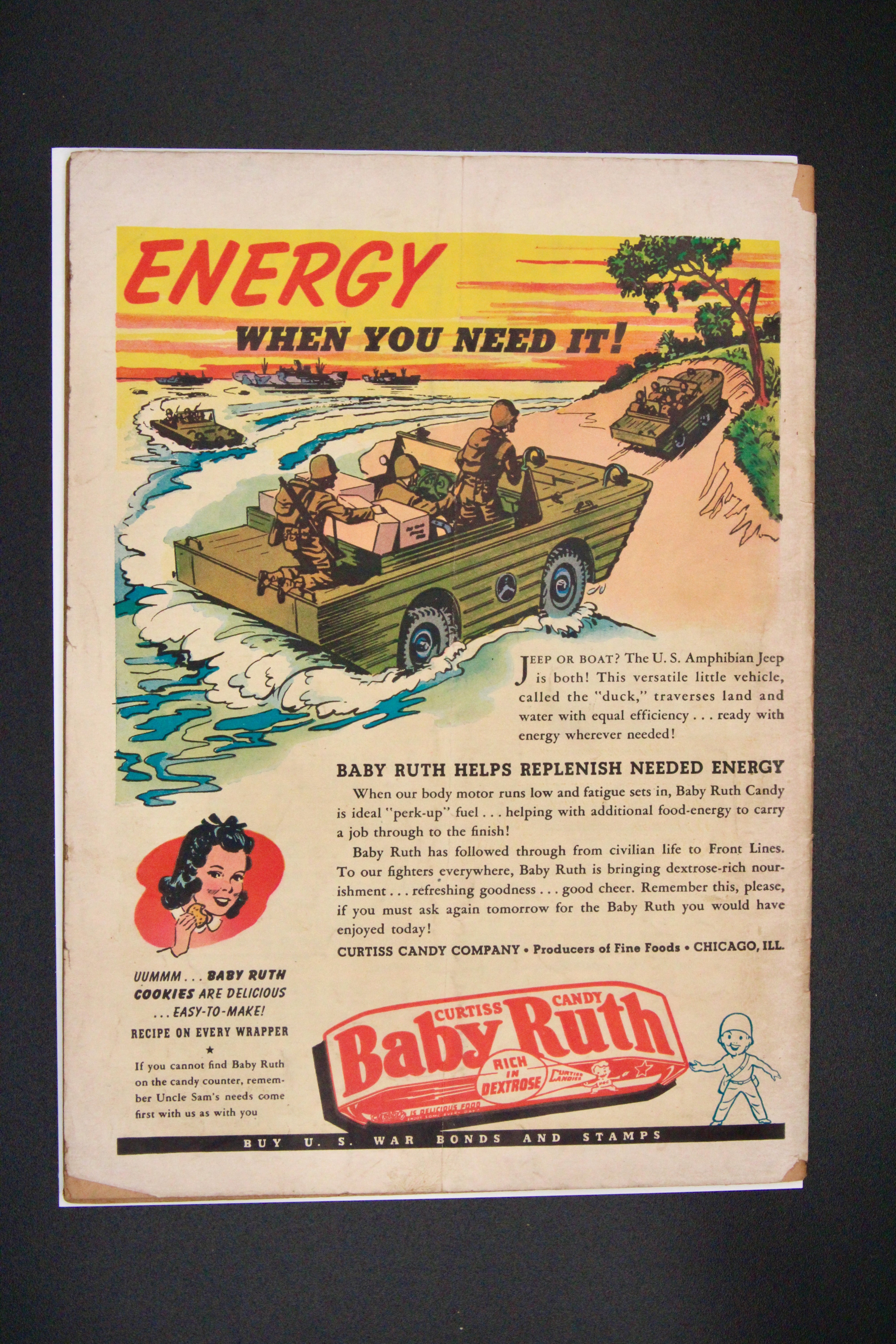 True Comics #36 – Parents Magazine Press (1944) Pre-Code War Golden Age