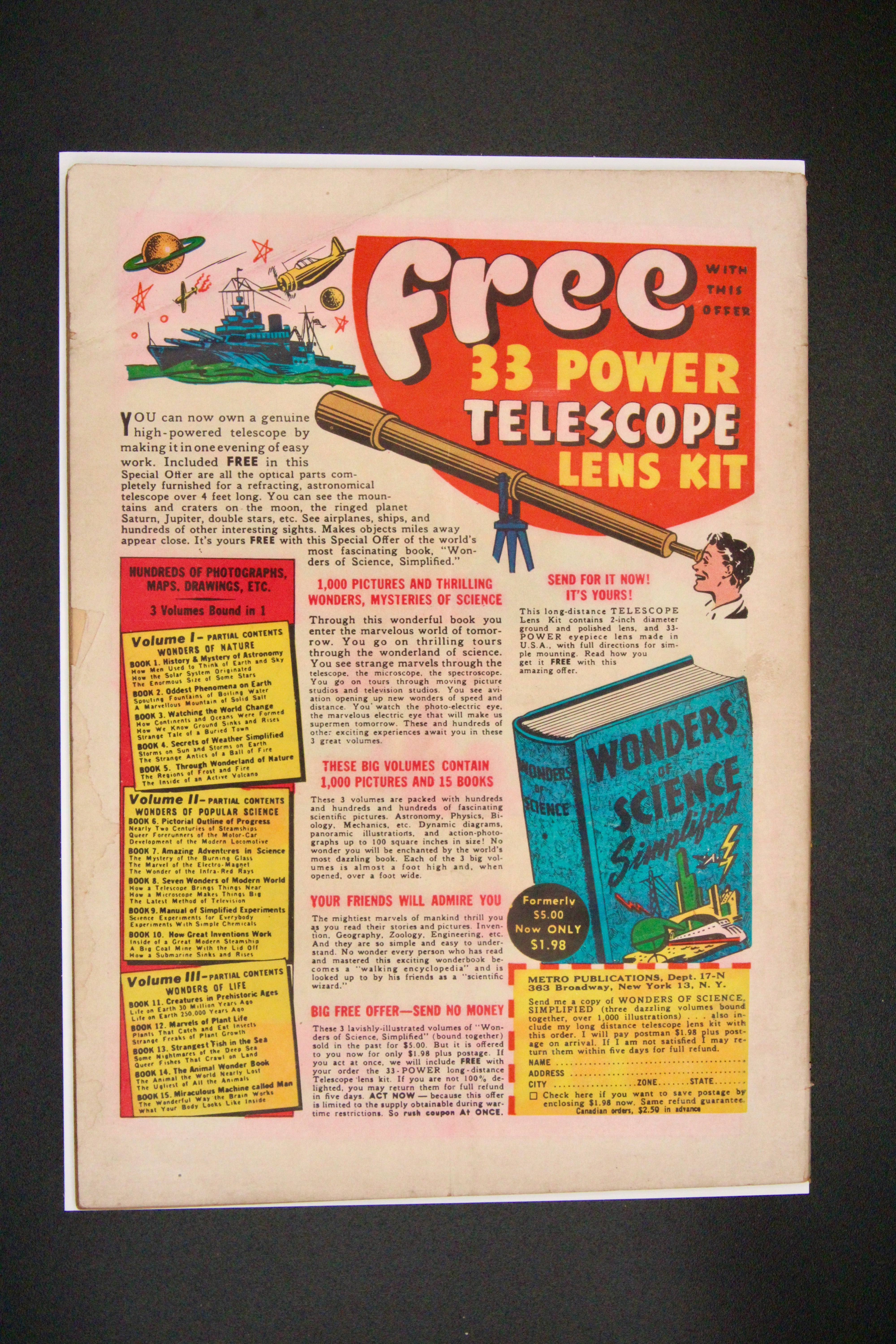 True Comics #46 – Parents' Magazine Press (1945) Pre-Code War Box13