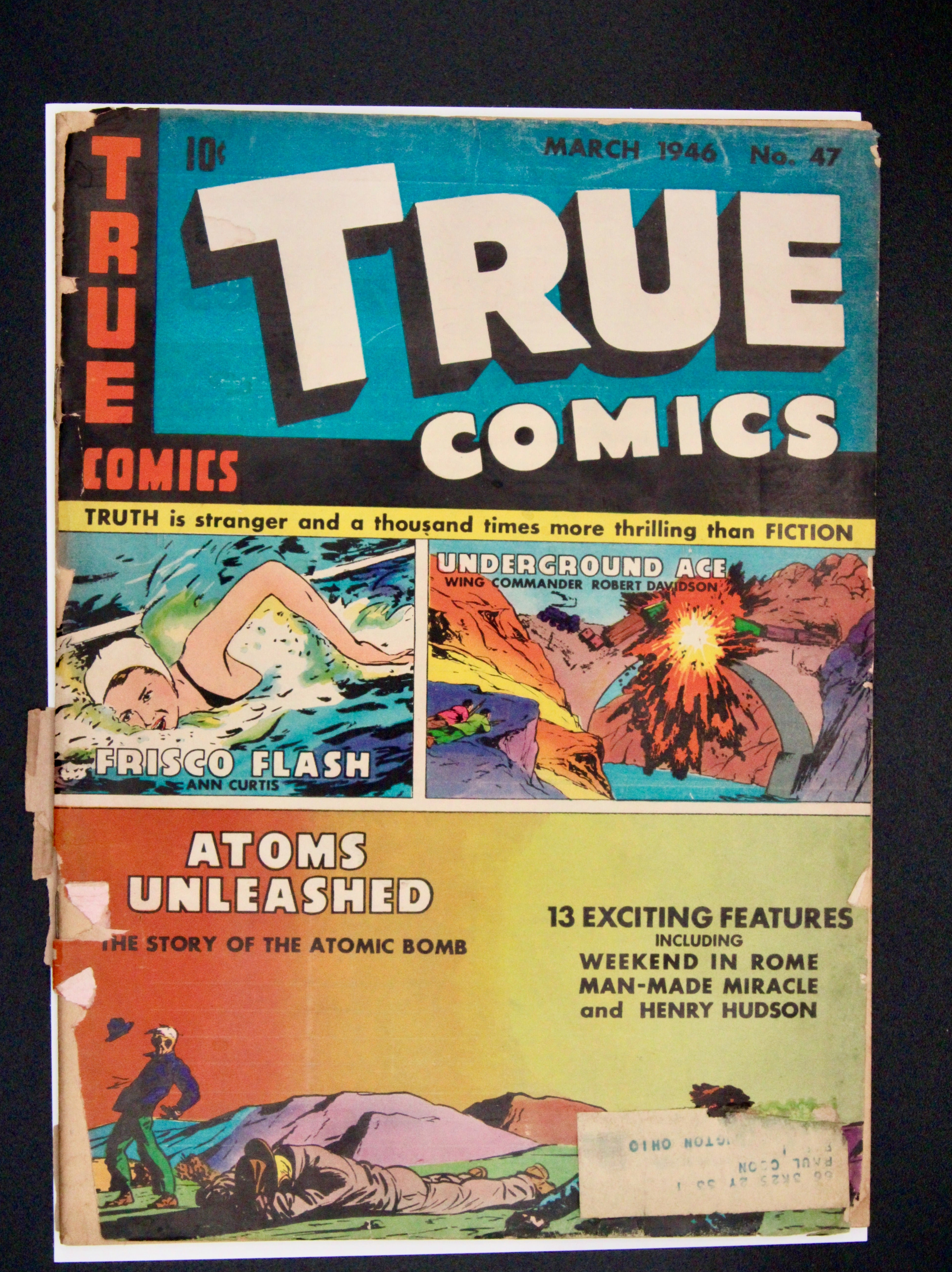 True Comics #46 – Parents' Magazine Press (1945) Pre-Code War Detached Box13