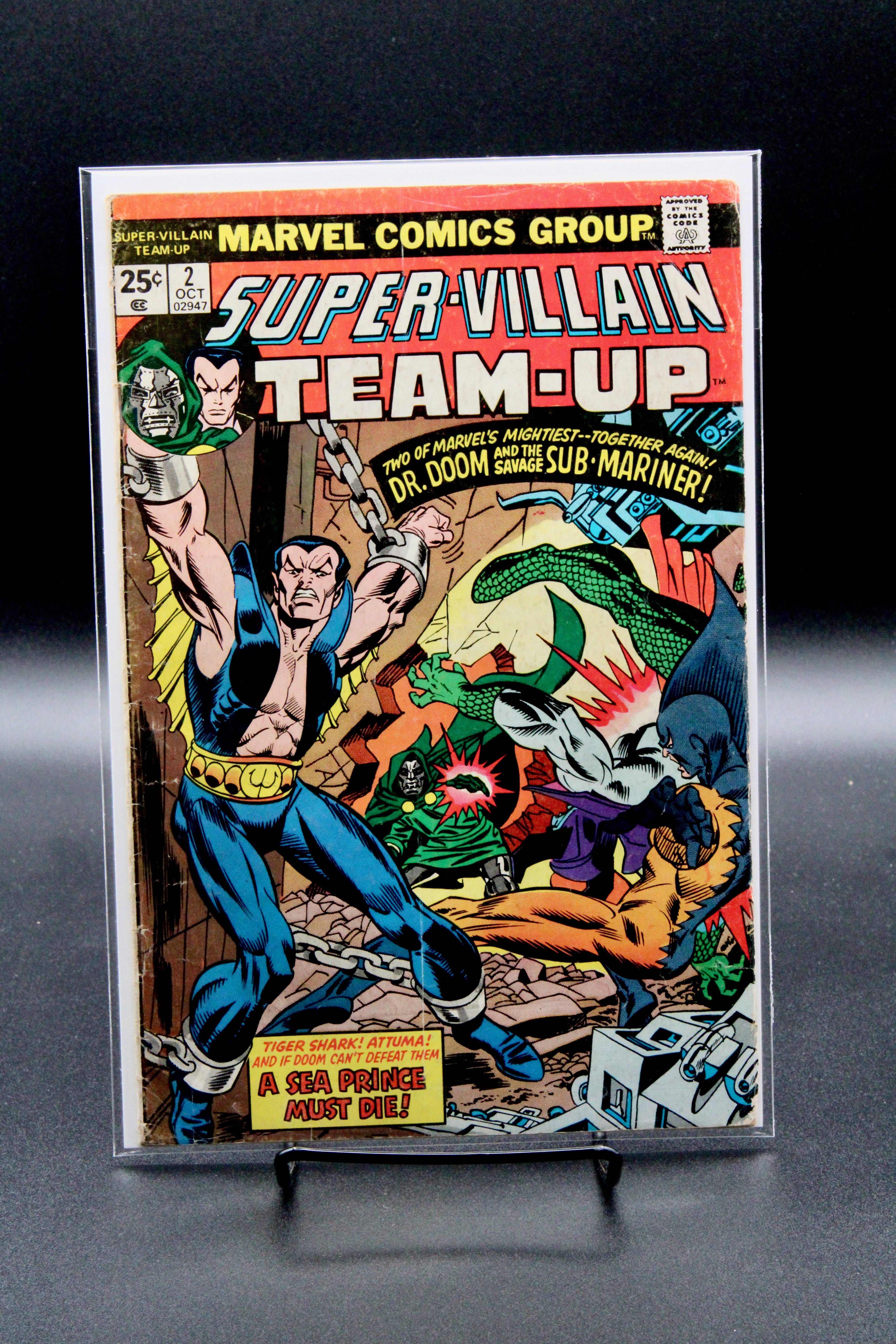 Super-Villain Team-Up #1-17 + Giant Size #1,2 – Marvel (1975) Full Run (Missing