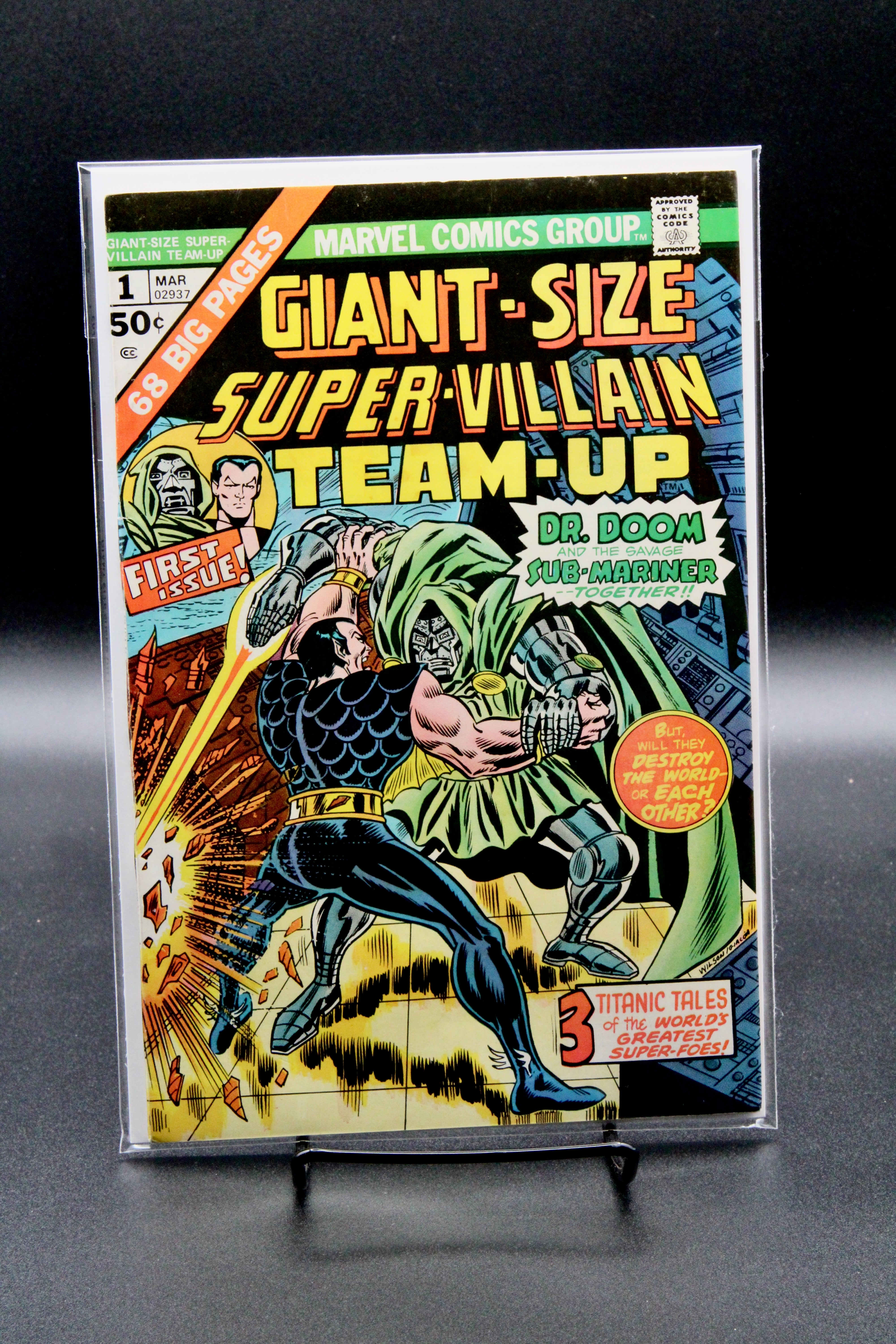 Super-Villain Team-Up #1-17 + Giant Size #1,2 – Marvel (1975) Full Run (Missing
