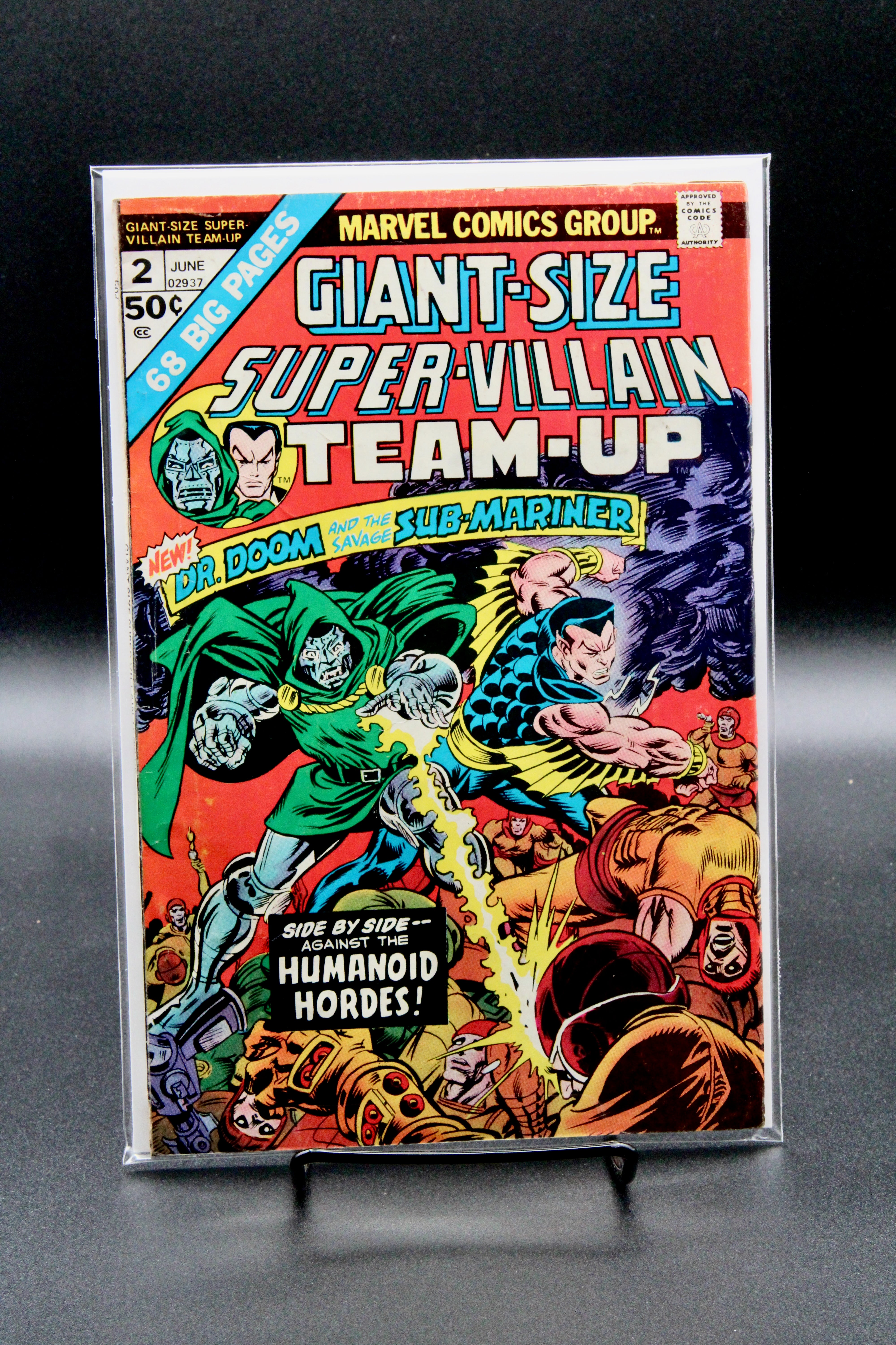 Super-Villain Team-Up #1-17 + Giant Size #1,2 – Marvel (1975) Full Run (Missing