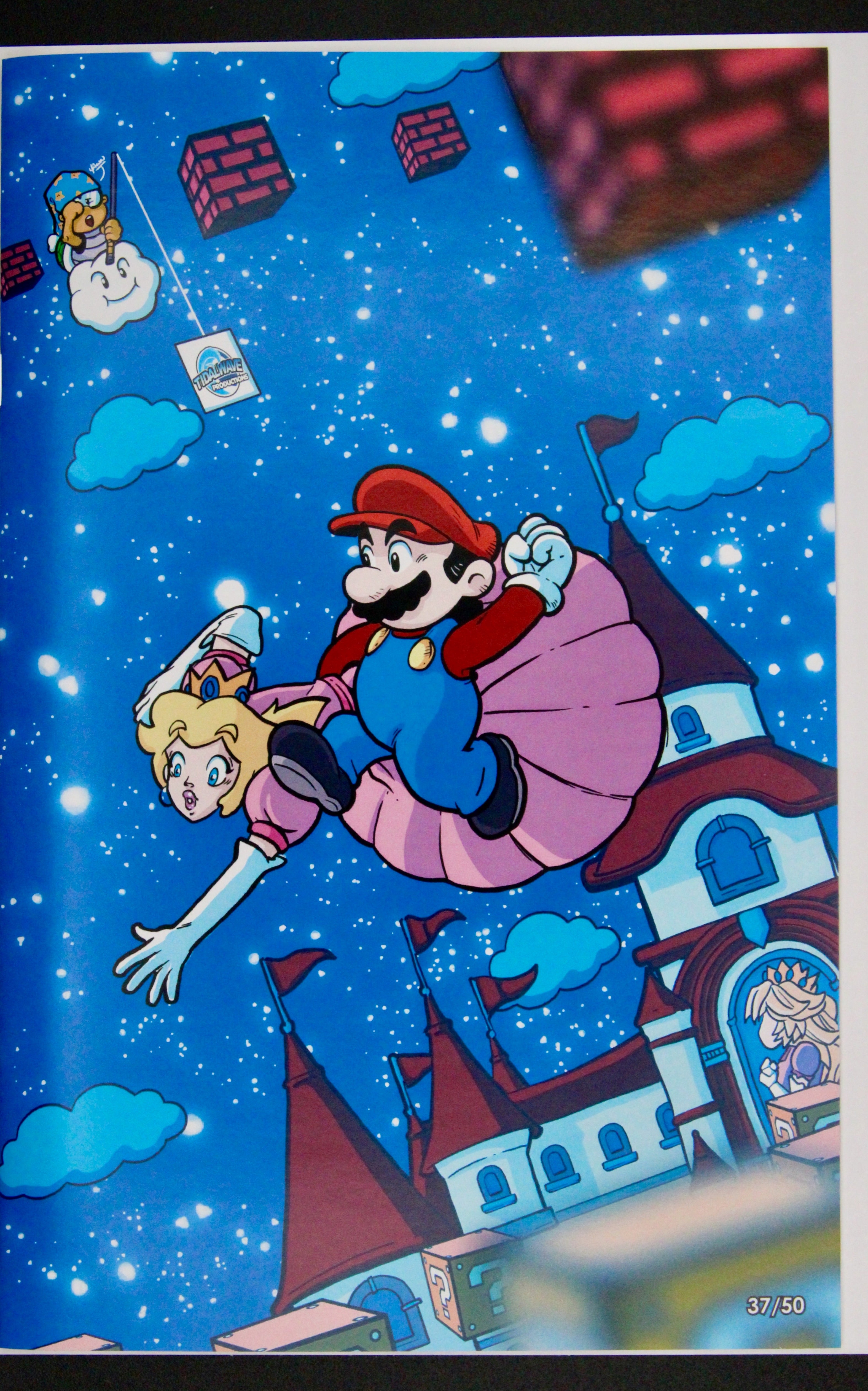 Fame Chris Pratt #1 – TidalWave (2023) NM Comic C2E2 Exclusive Ltd 50 Mario + Peach