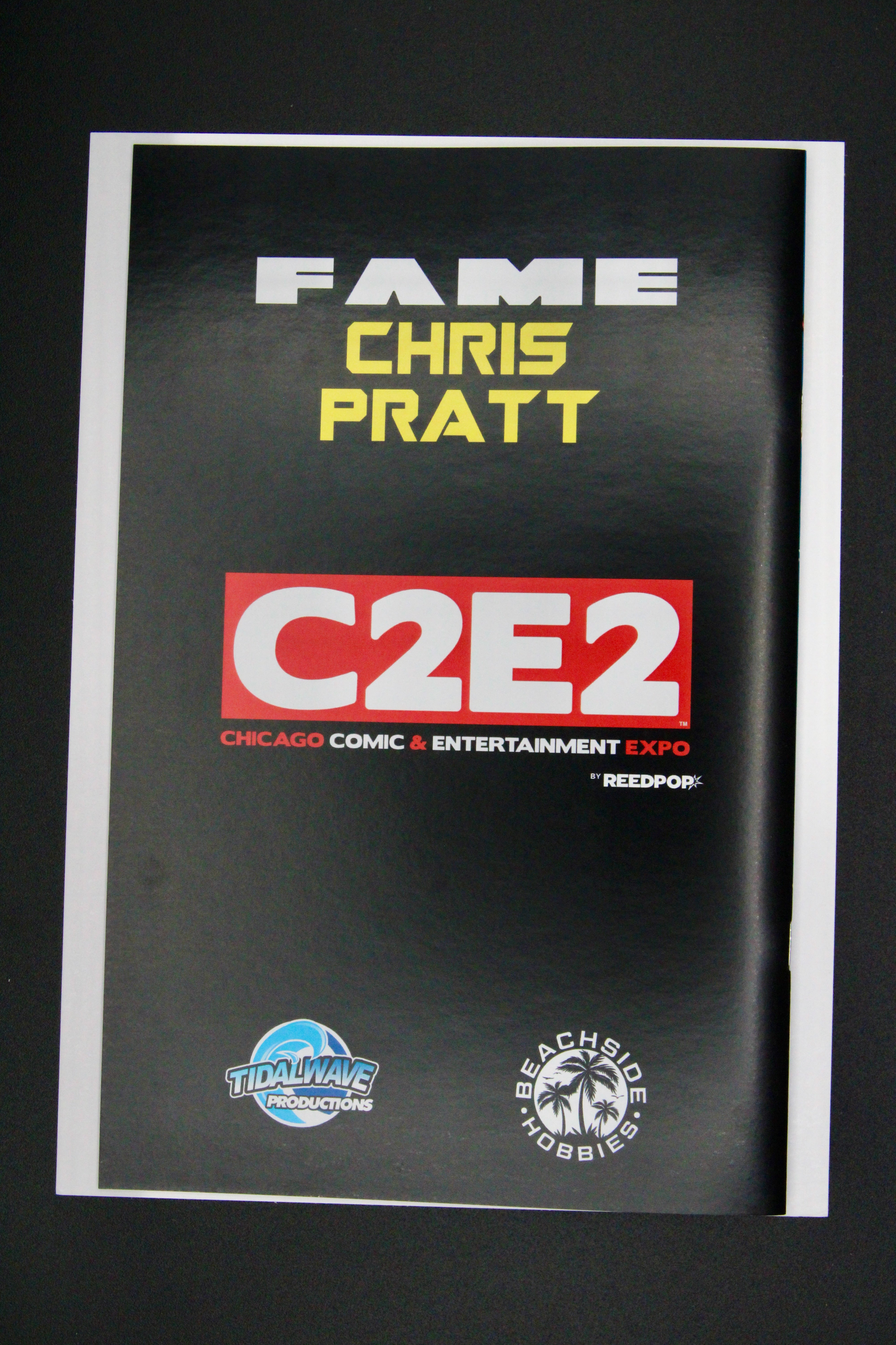Fame Chris Pratt #1 – TidalWave (2023) NM Comic C2E2 Exclusive Ltd 50 Mario + Peach