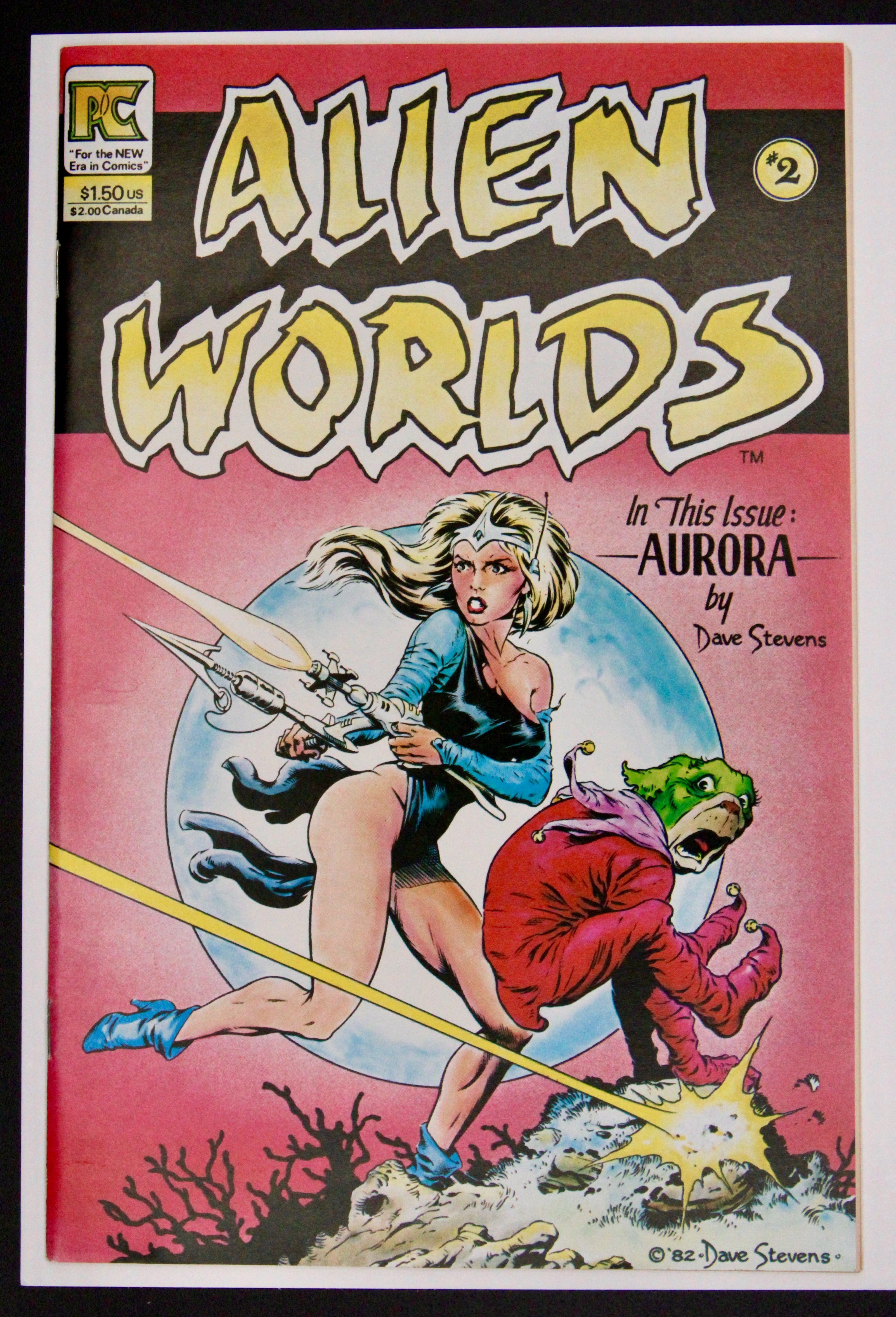Alien Worlds #2 – Pacific Comics (1983) VF Dave Stevens Box14