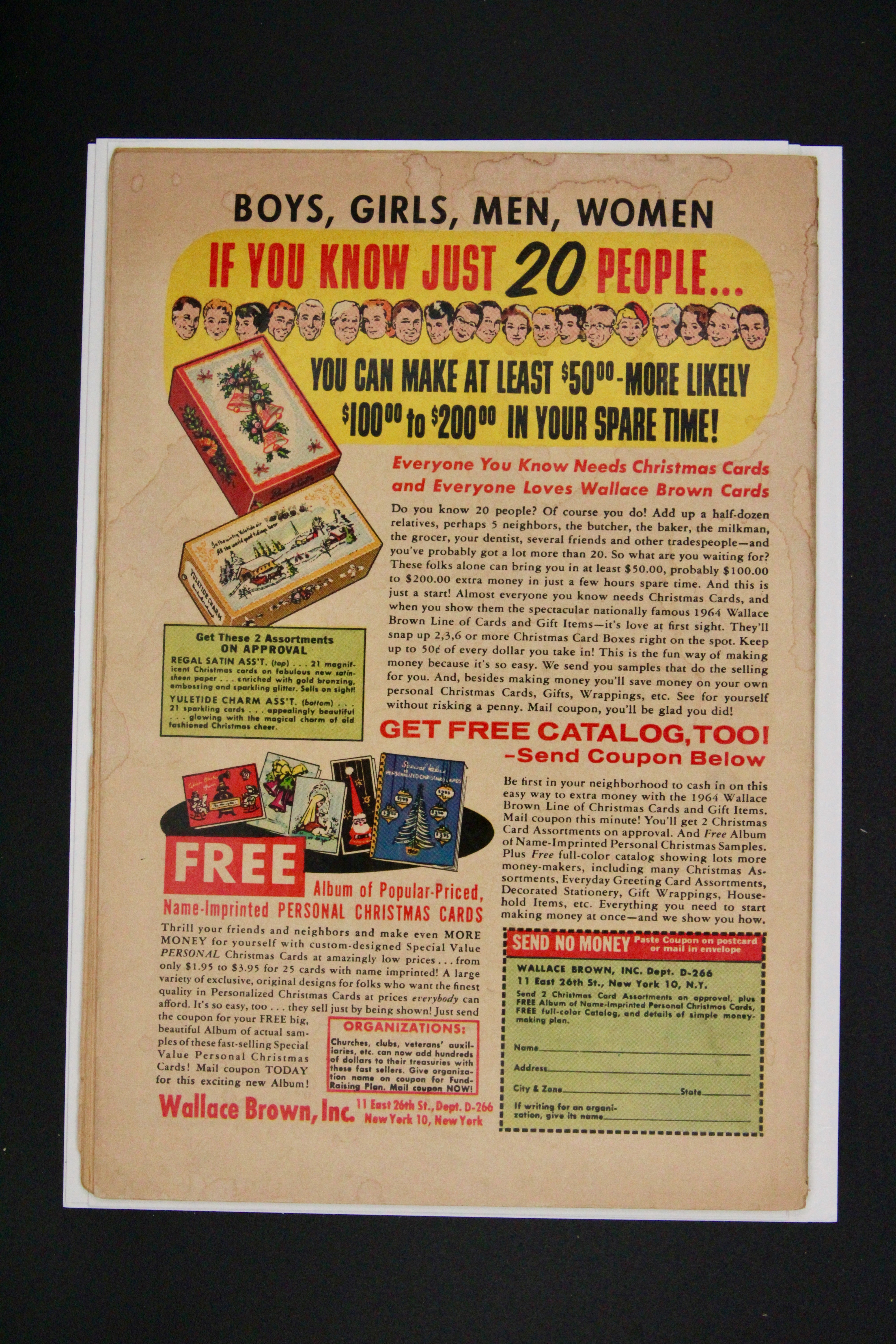 Batman : The Man Who Quit the Human Race #165 – DC Comics (1964) VG Box14