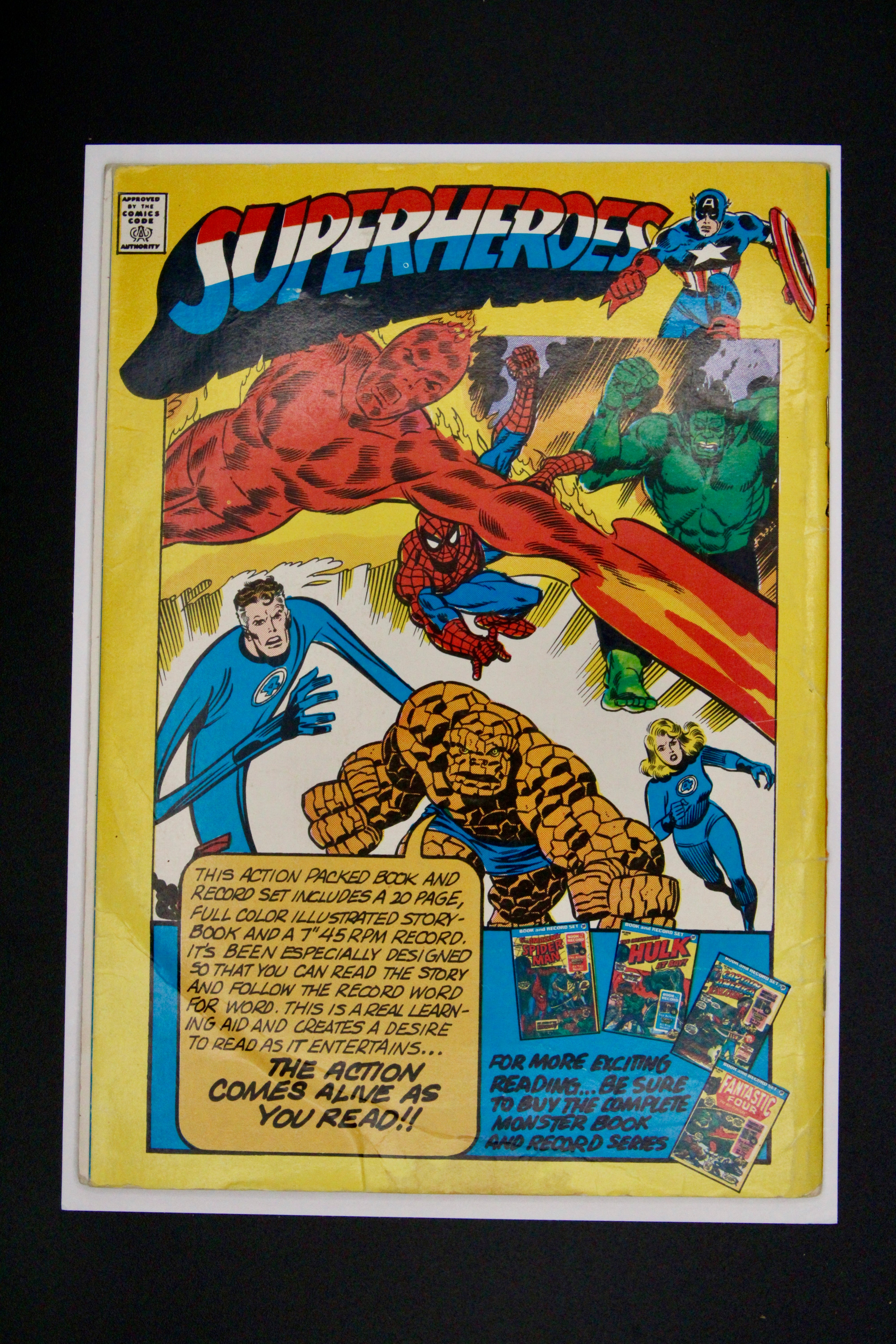 Book and Record Set : The Amazing Spider-Man #PR-24 – Peter Pan Records (1974) B