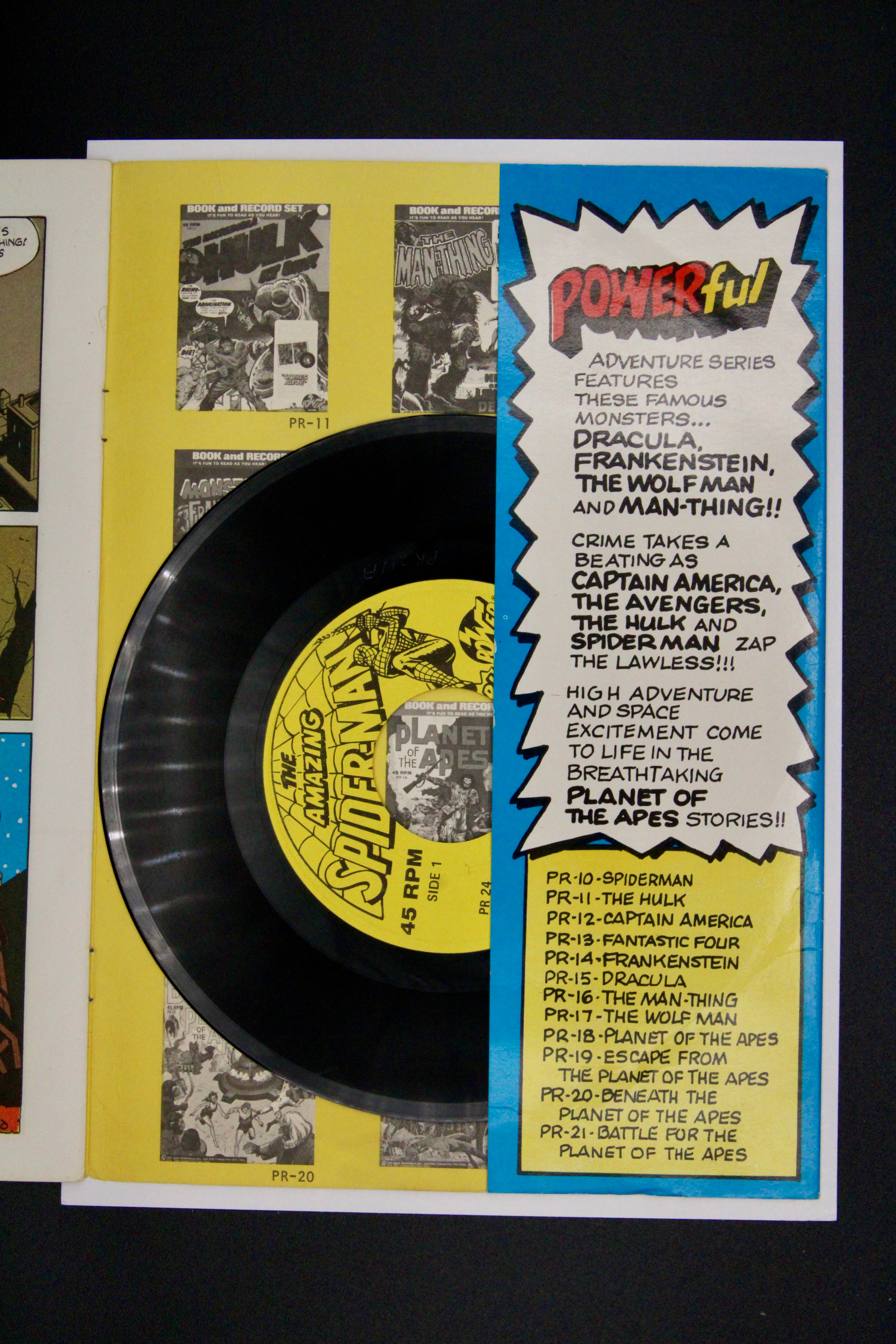 Book and Record Set : The Amazing Spider-Man #PR-24 – Peter Pan Records (1974) B