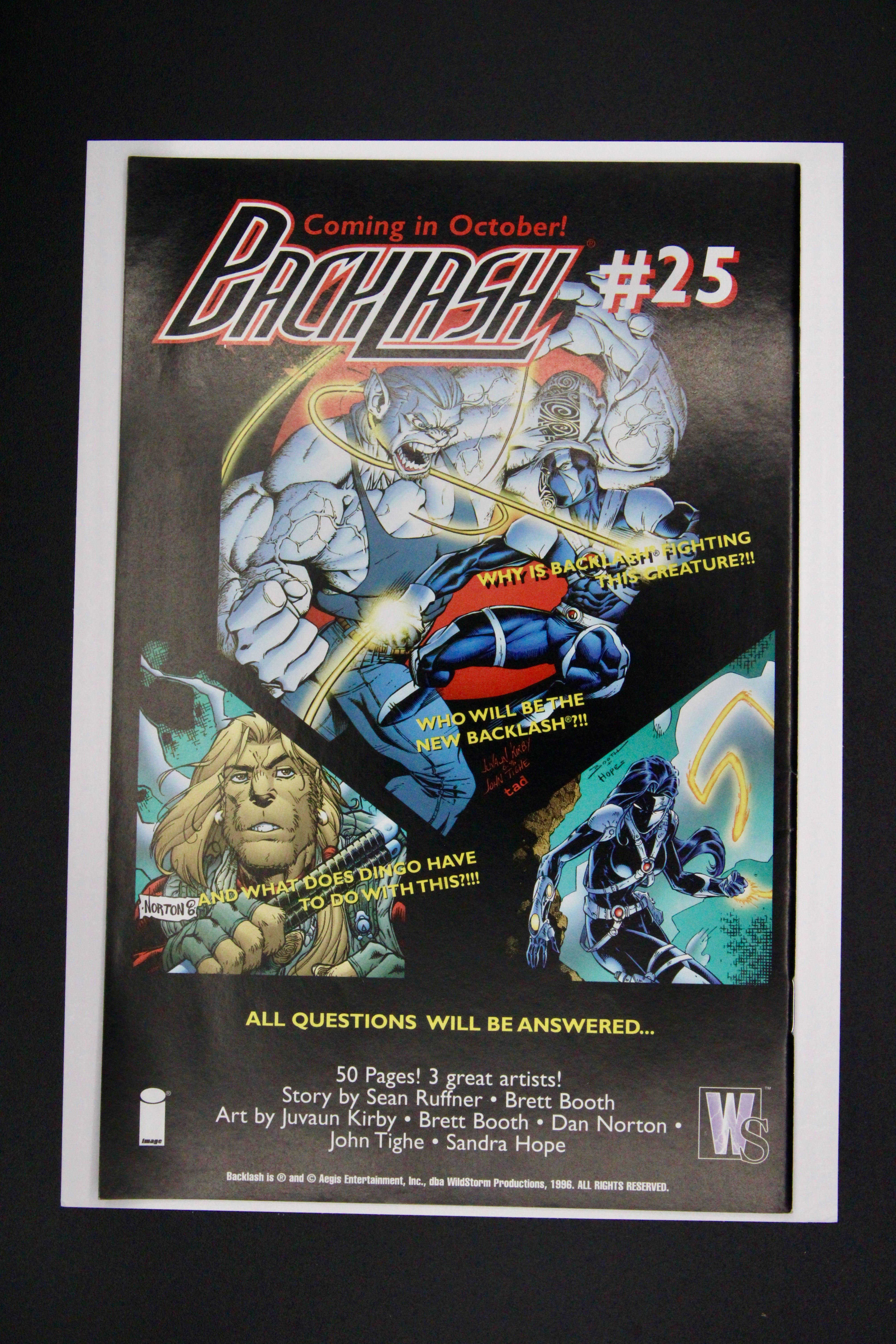 DV8 #1 – Image (1996) NM Dave Stevens + Adam Hughes Cover