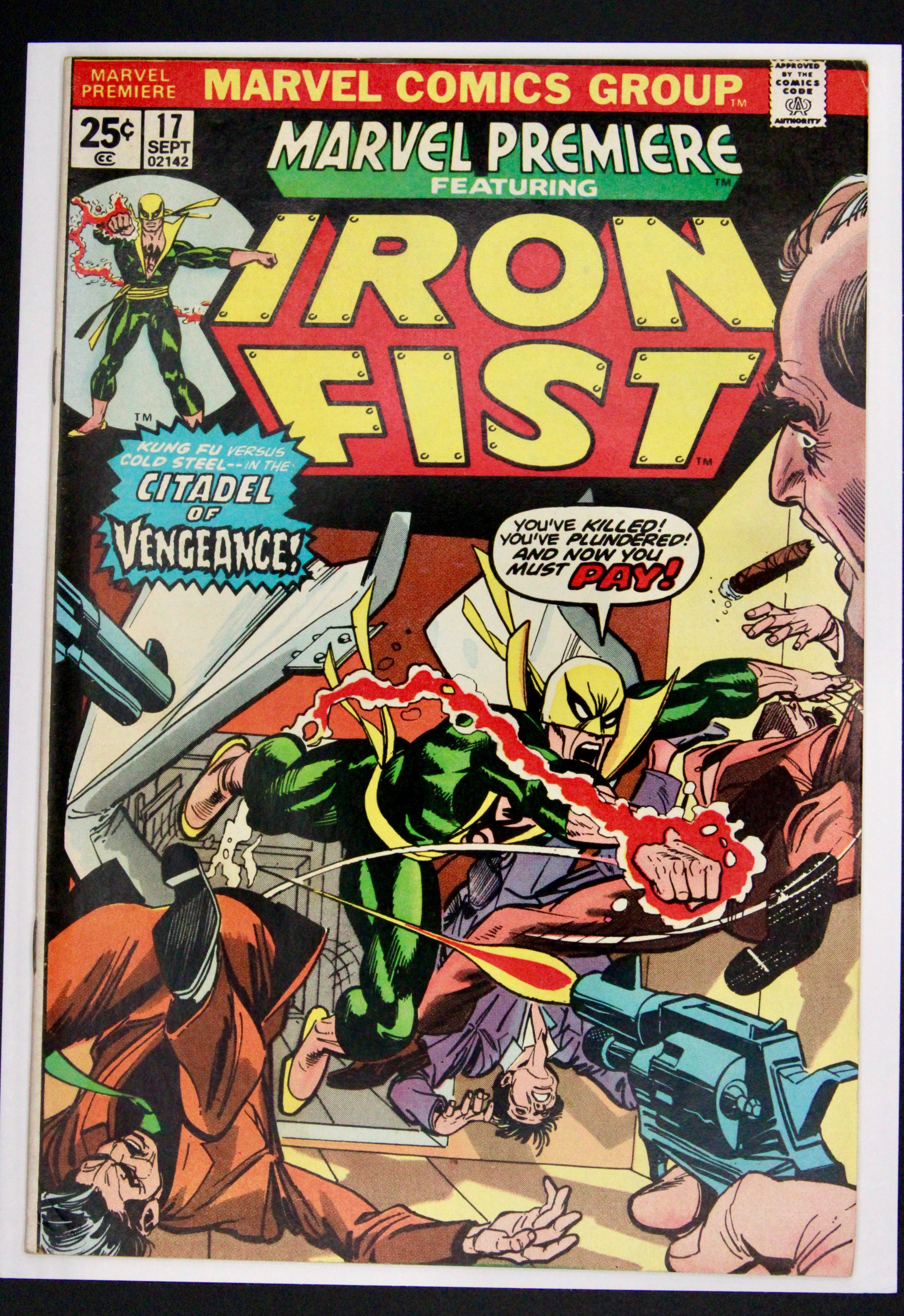 Marvel Premiere : Iron Fist #17 – Marvel (1974) VF