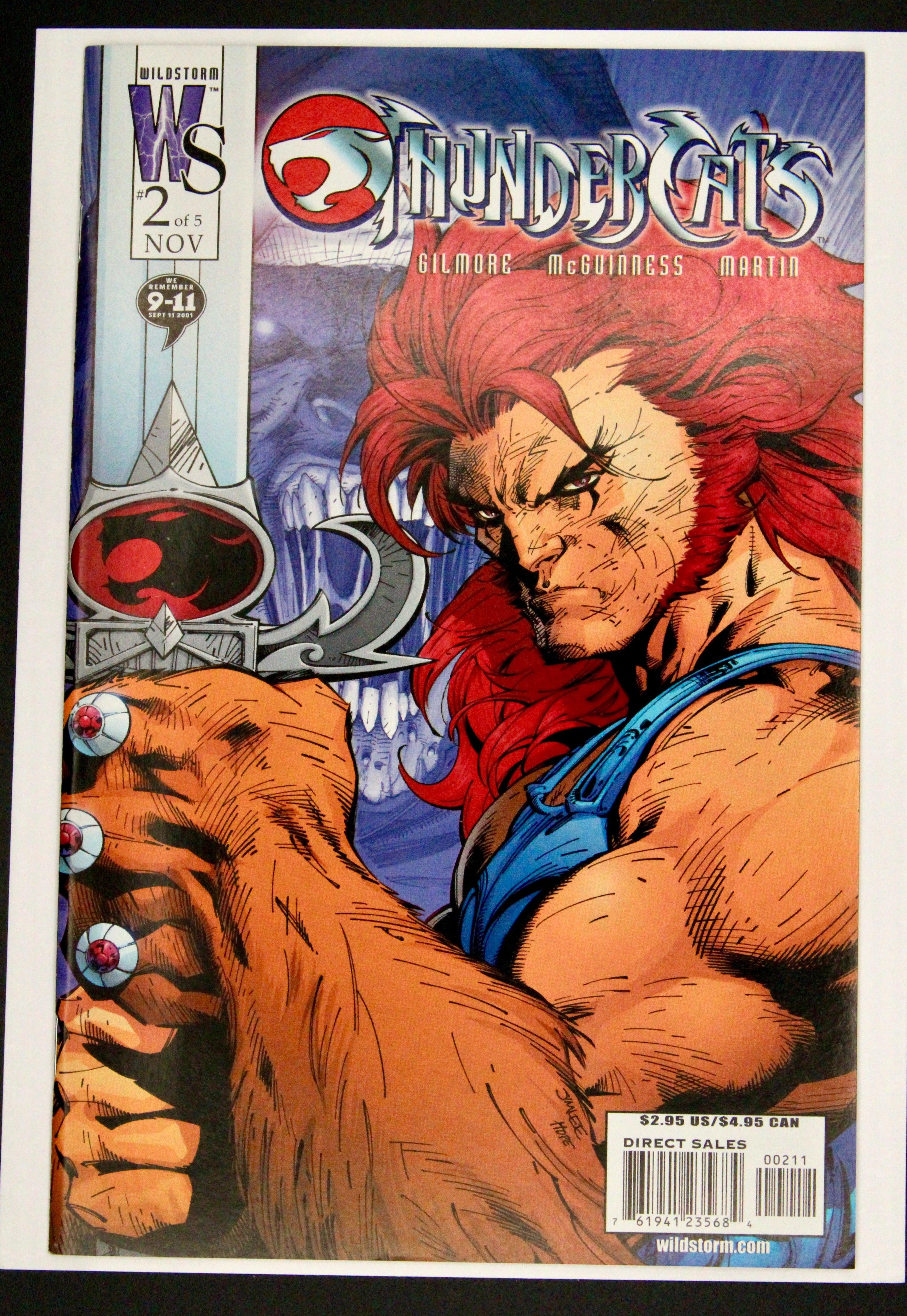 Thundercats #2 – DC Comics (2002) NM 9/11 Variant Box14