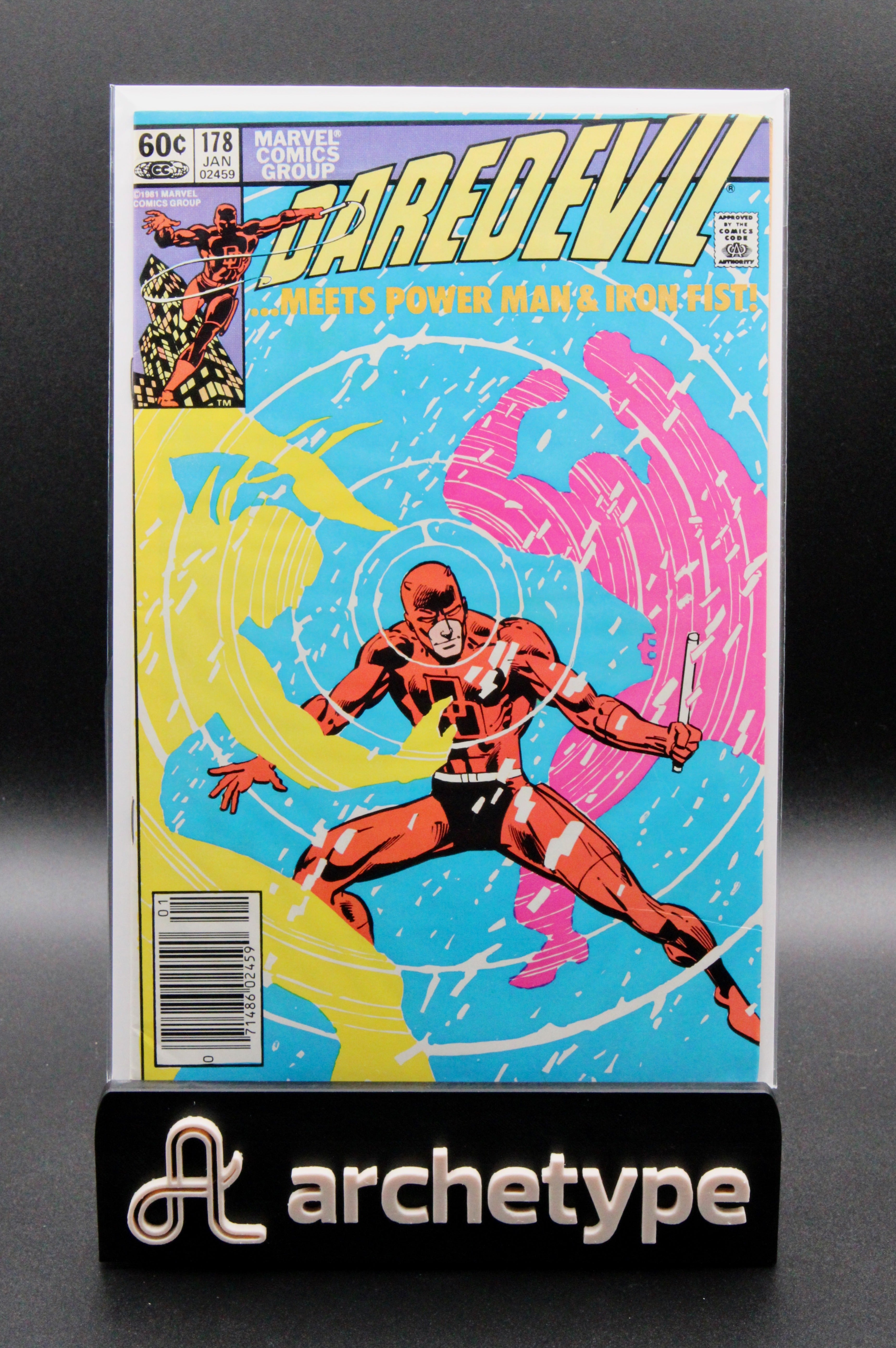 Daredevil #178 – Marvel (1982) Heroes for Hire Key