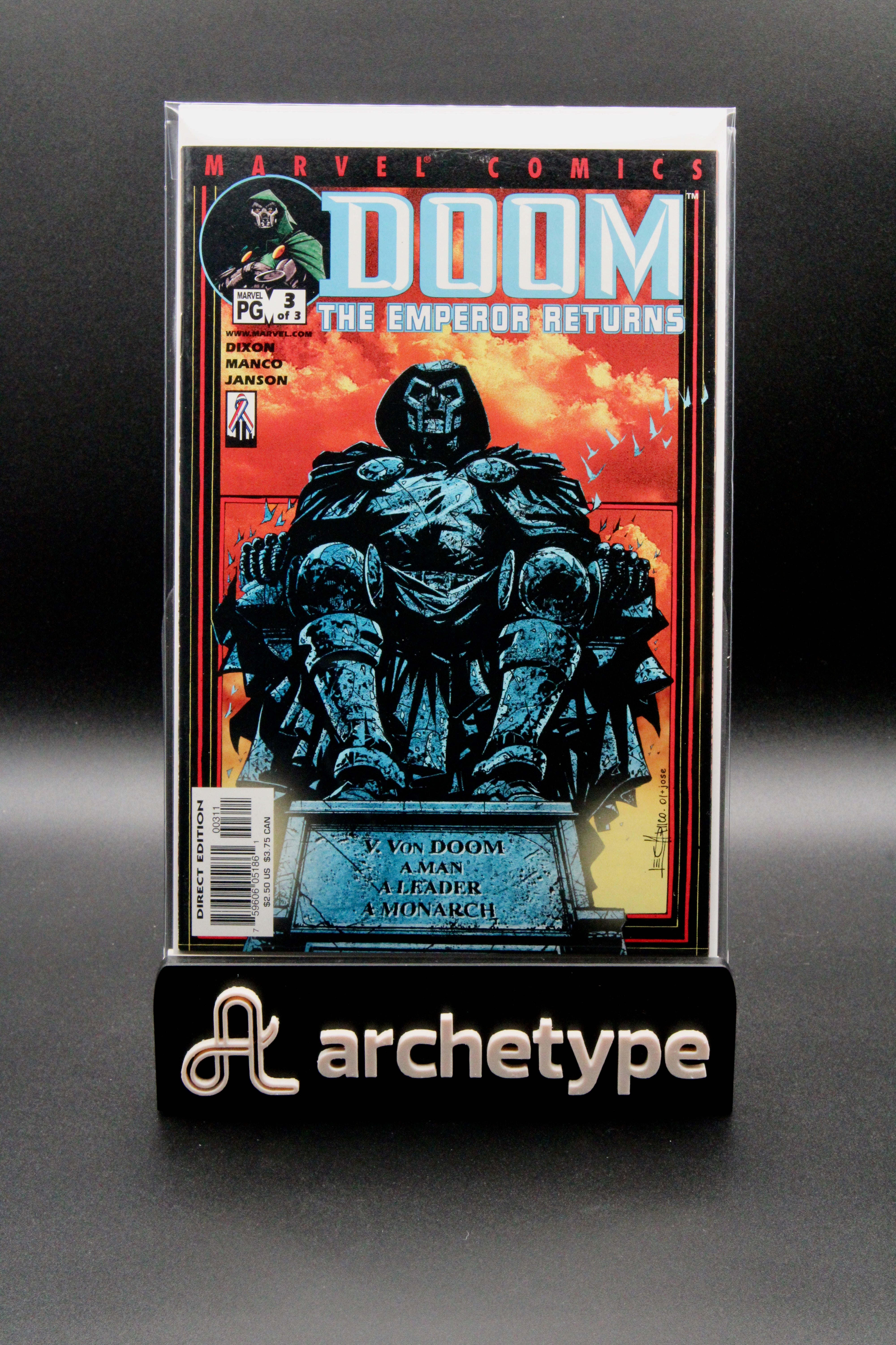 Doom: The Emperor Returns #1,2,3 – Marvel (2002) Full Series Box15