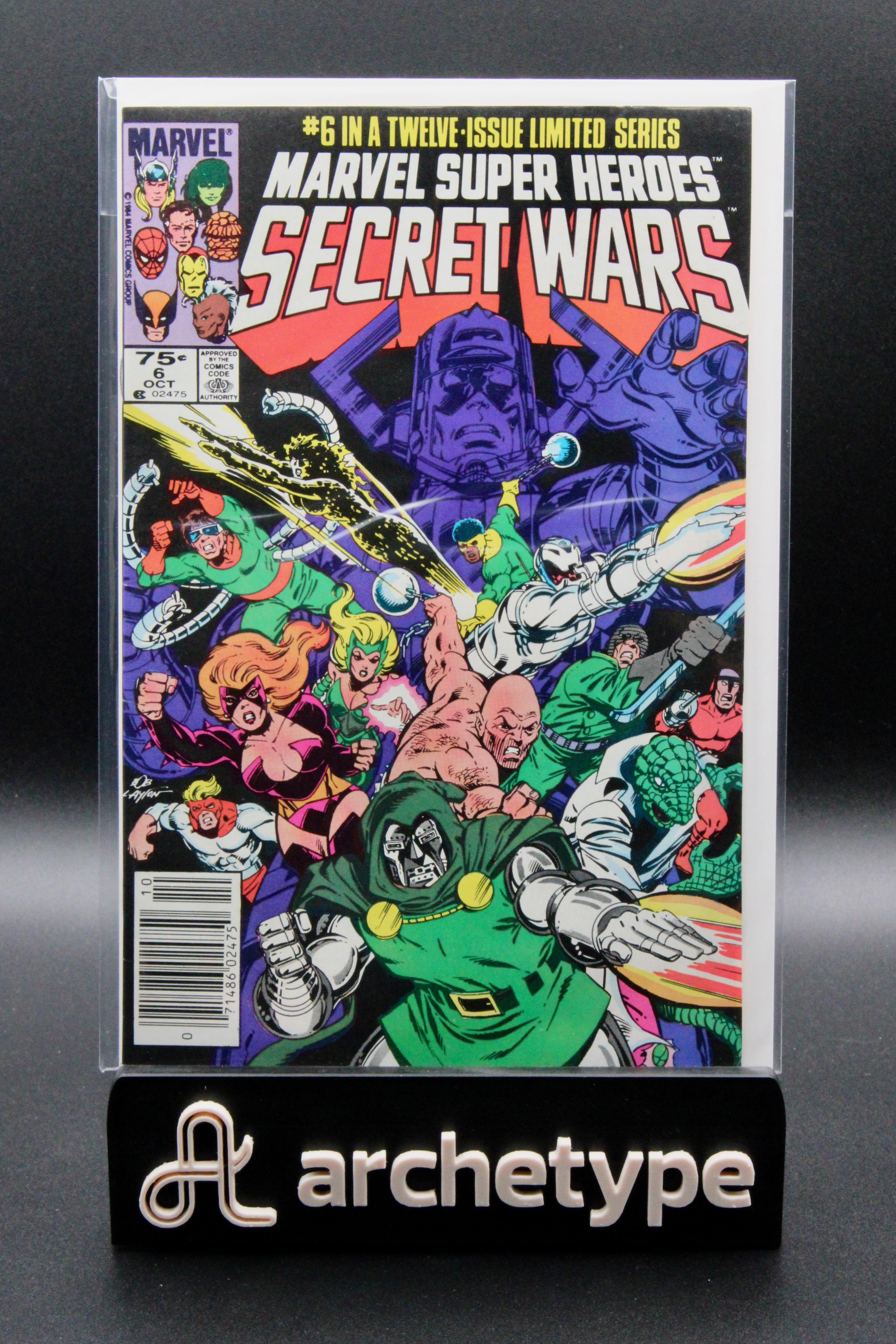 Marvel Super-Heroes Secret Wars #6 – Marvel (1984) Newsstand