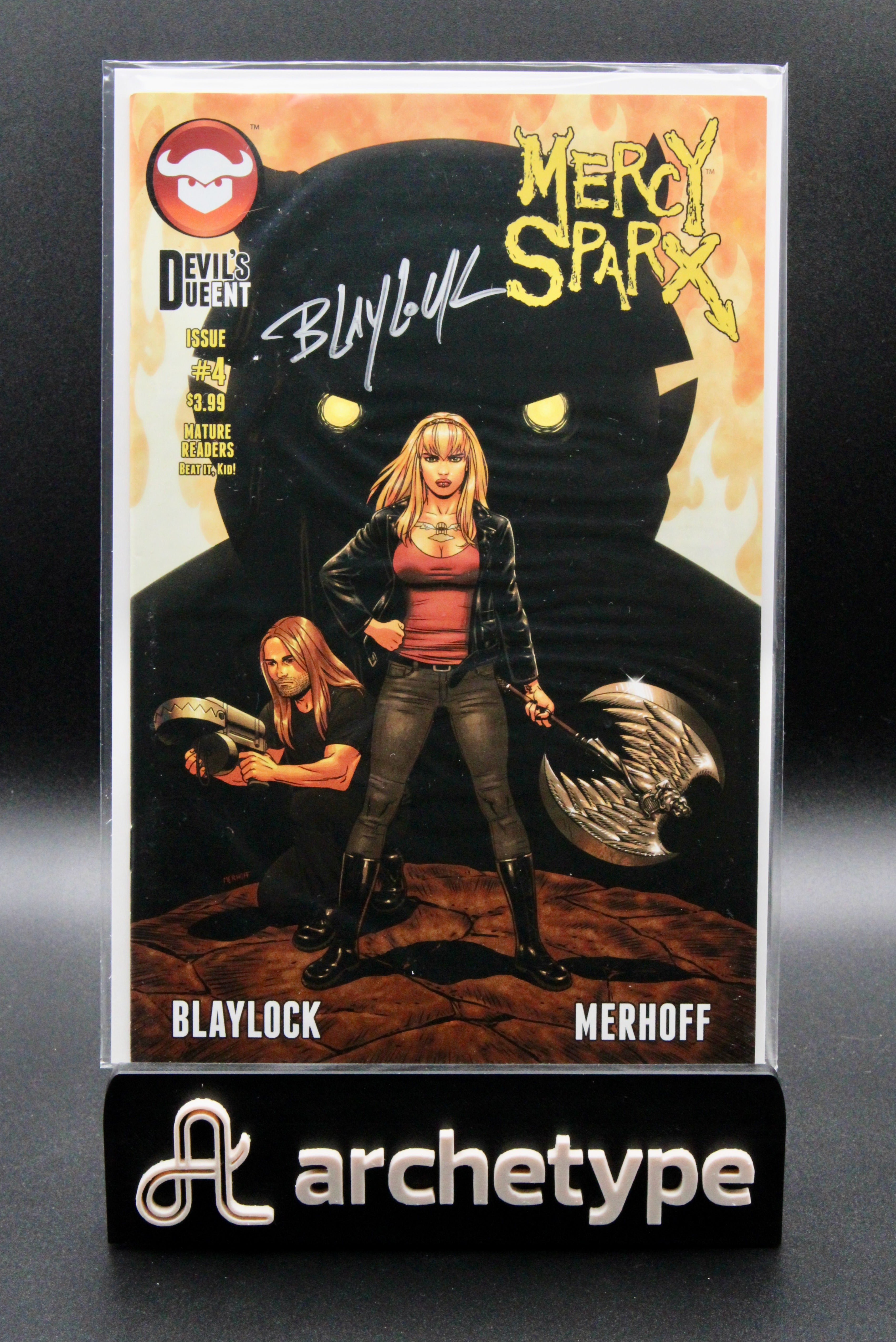 Mercy Sparx #4 – Devil's Due Publishing (2013) Signed Box15