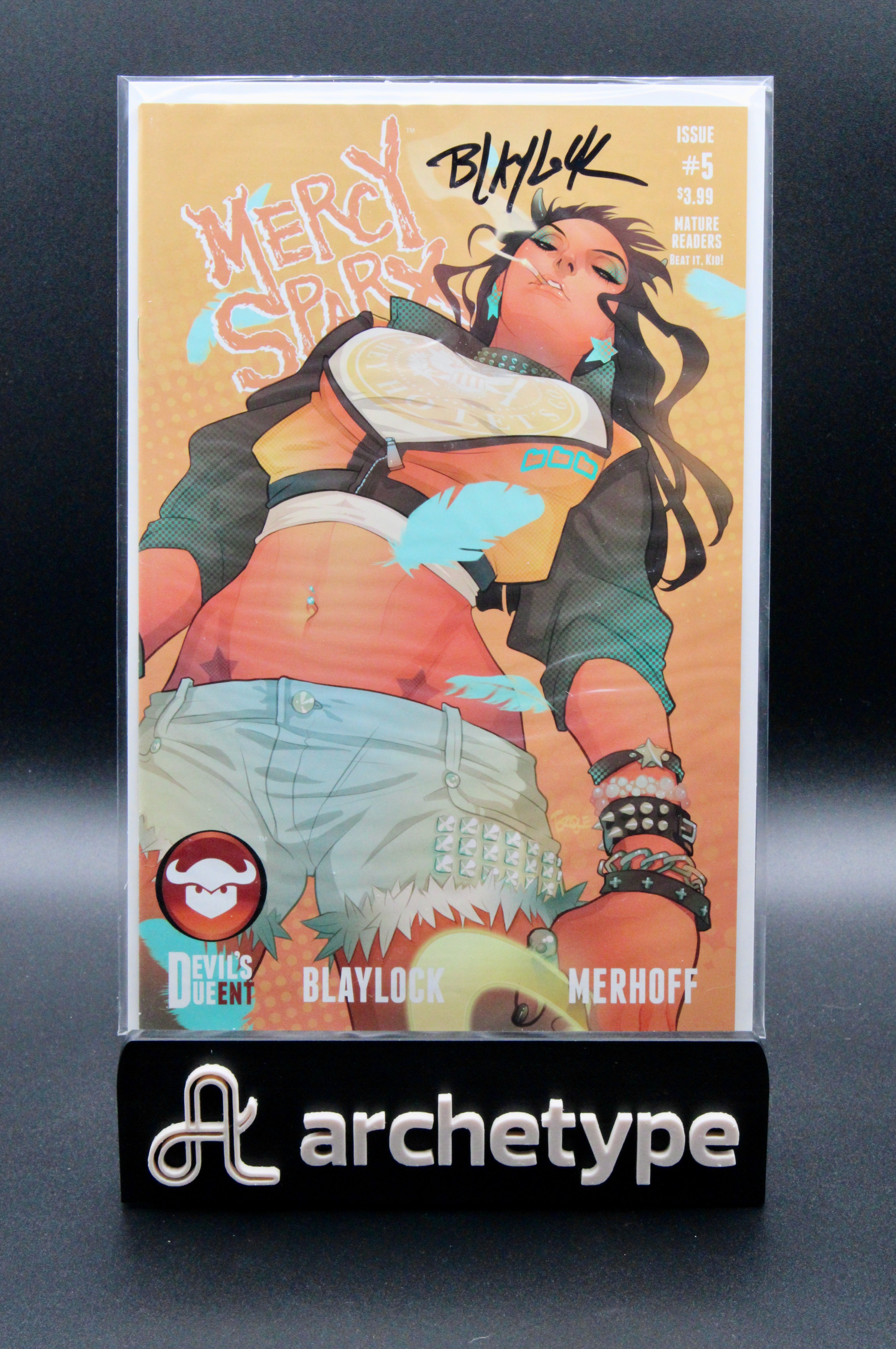 Mercy Sparx #5 – Devil's Due Publishing (2014) Signed Box15