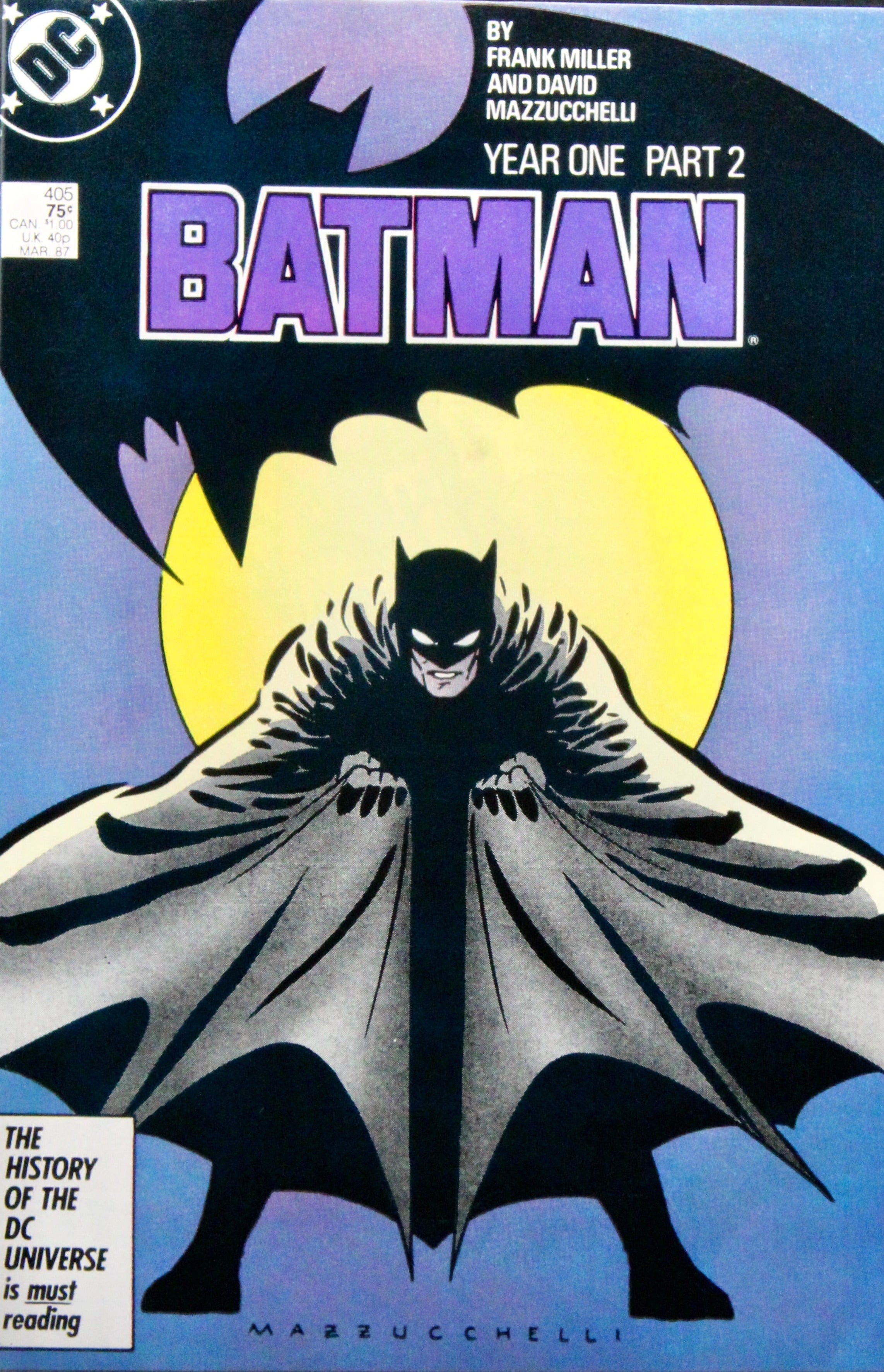 Batman #405 – DC Comics (1987) 1st Carmine Falcone