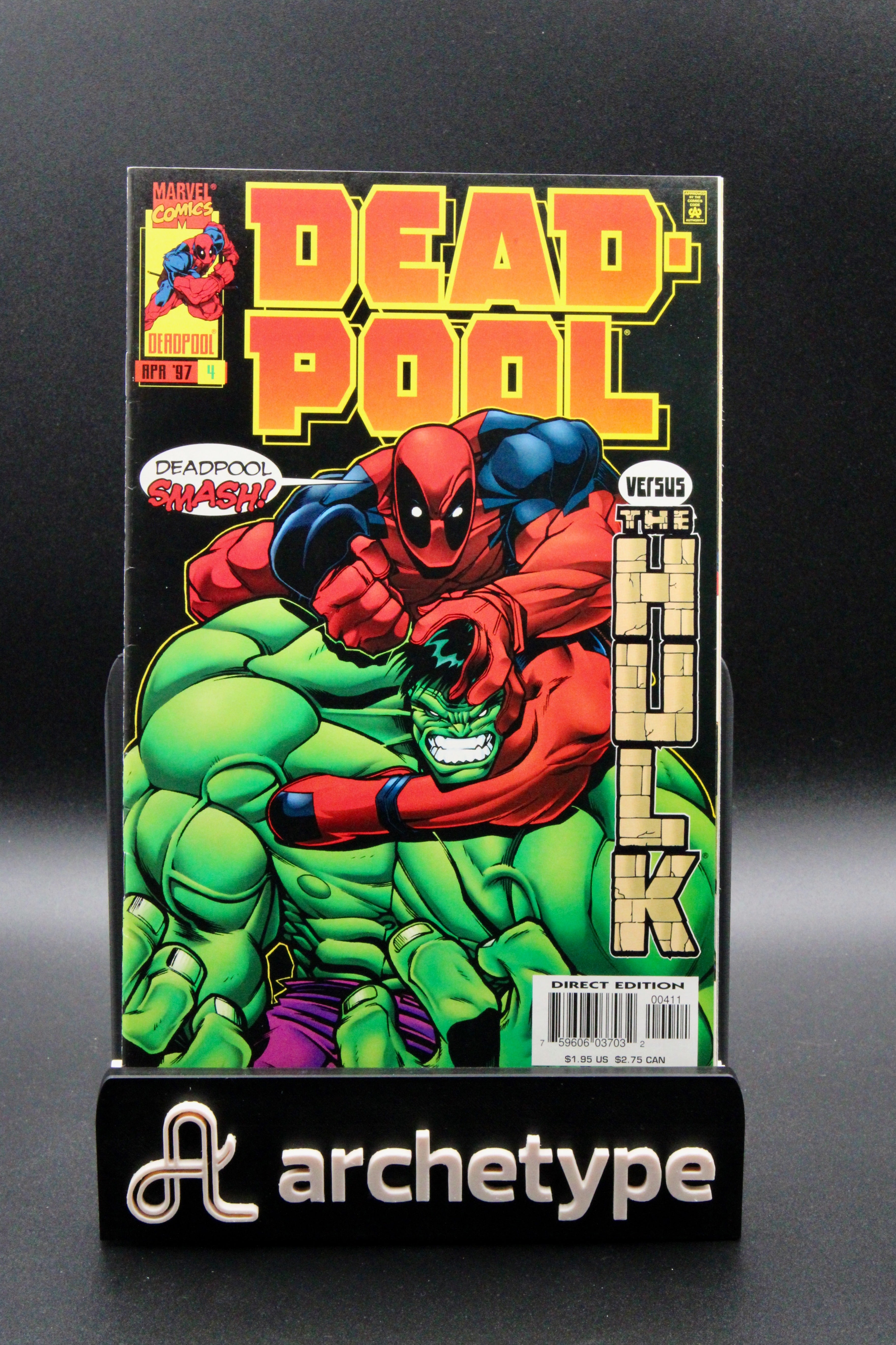 Deadpool #4 – Marvel (1997) Vs Hulk