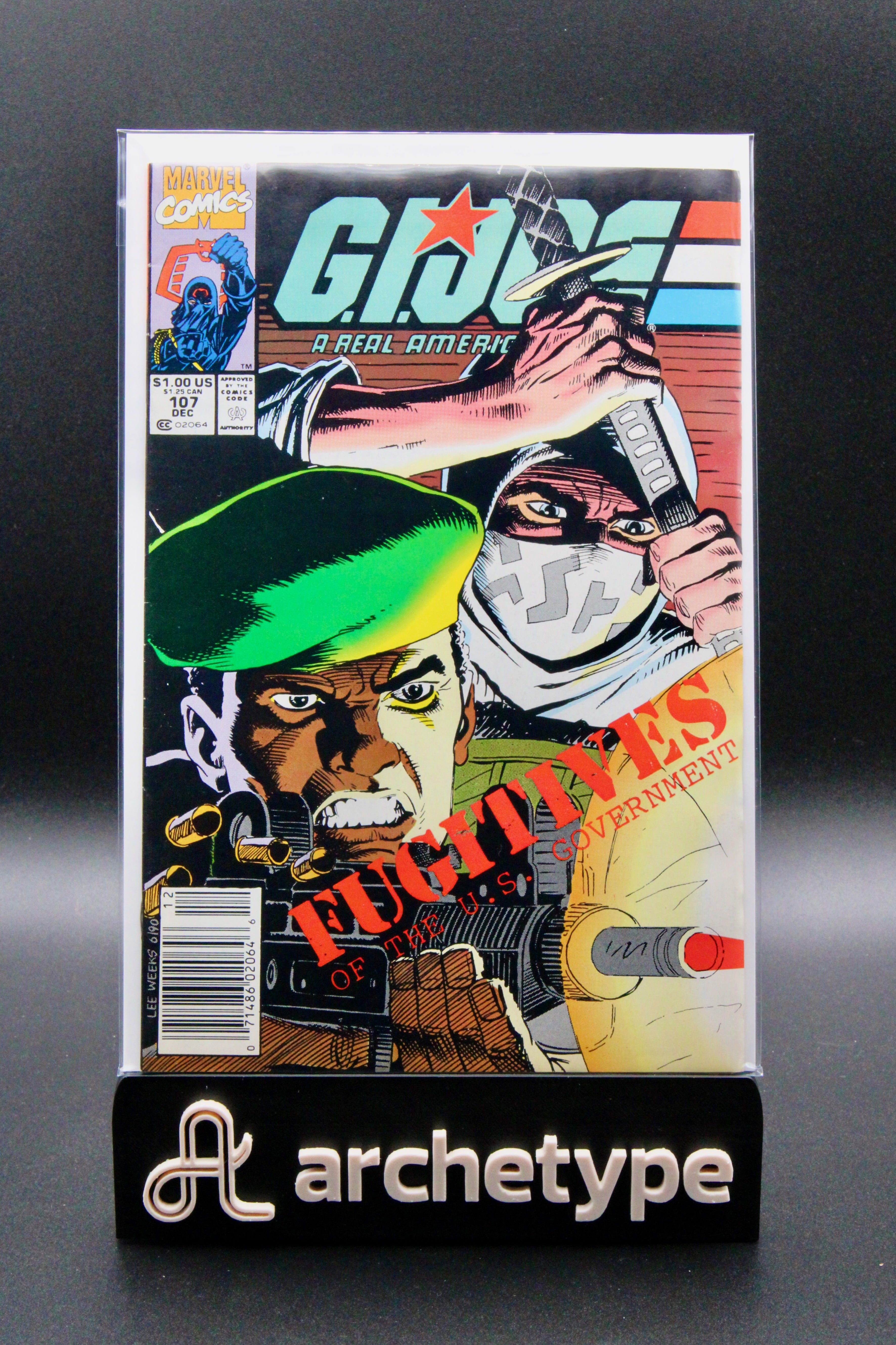 G.I. Joe: A Real American Hero #107 – Marvel (1990) Newsstand