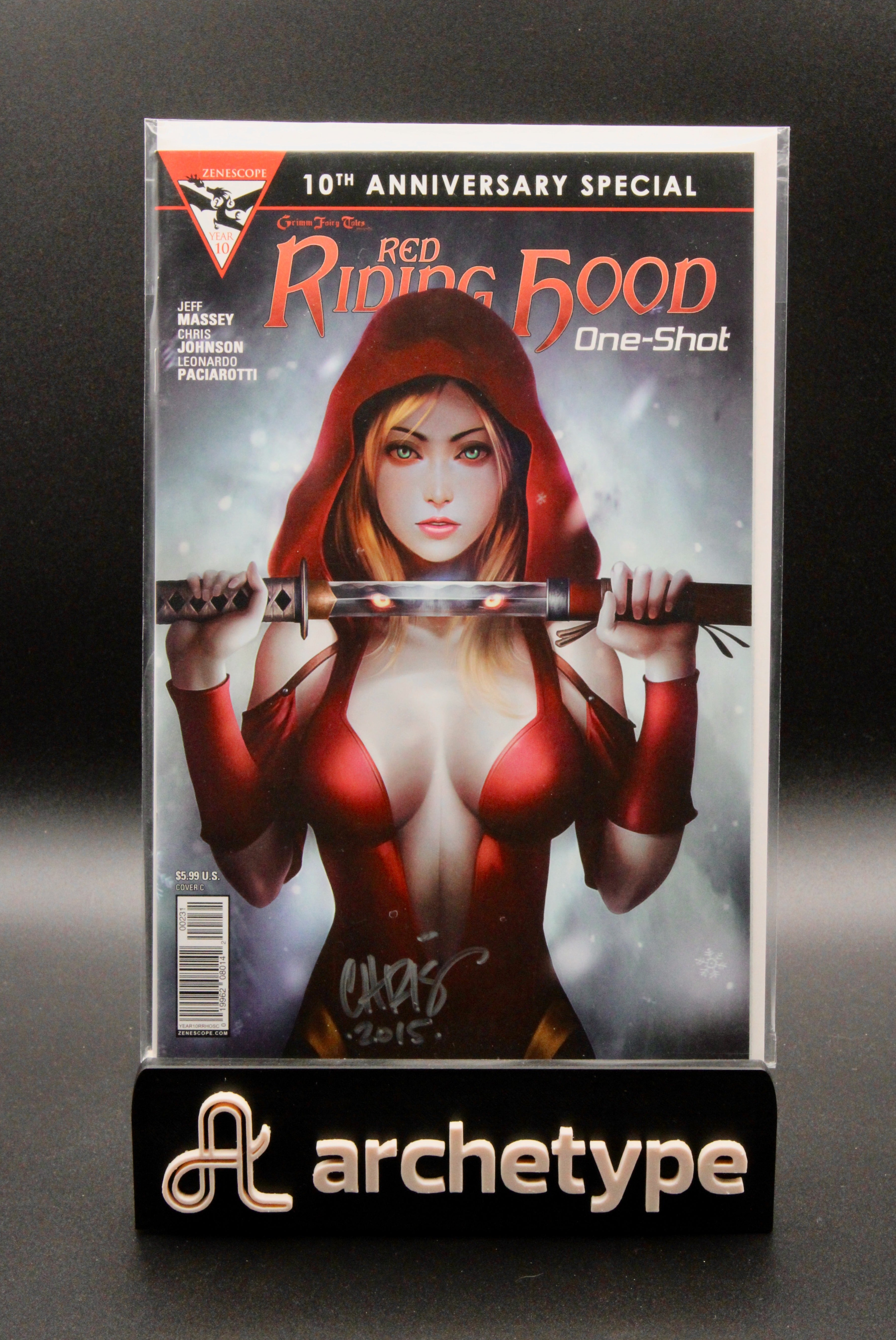 Grimm Fairy Tales Presents Red Riding Hood One-Shot – Zenescope Entertainment (2015) Signed Box16