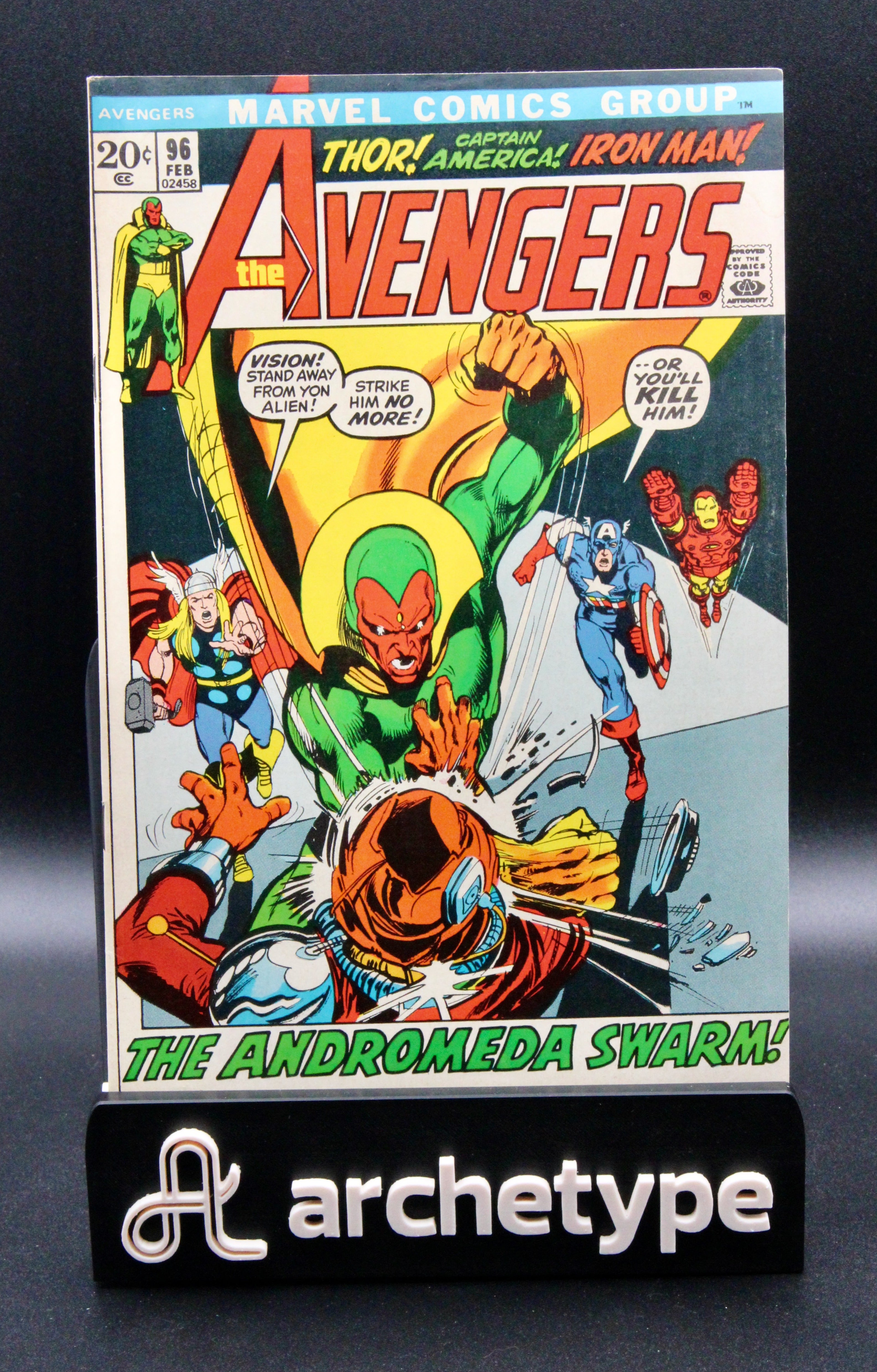 The Avengers : The Andromeda Swarm #96 – Marvel (1972) FN/VF Box17