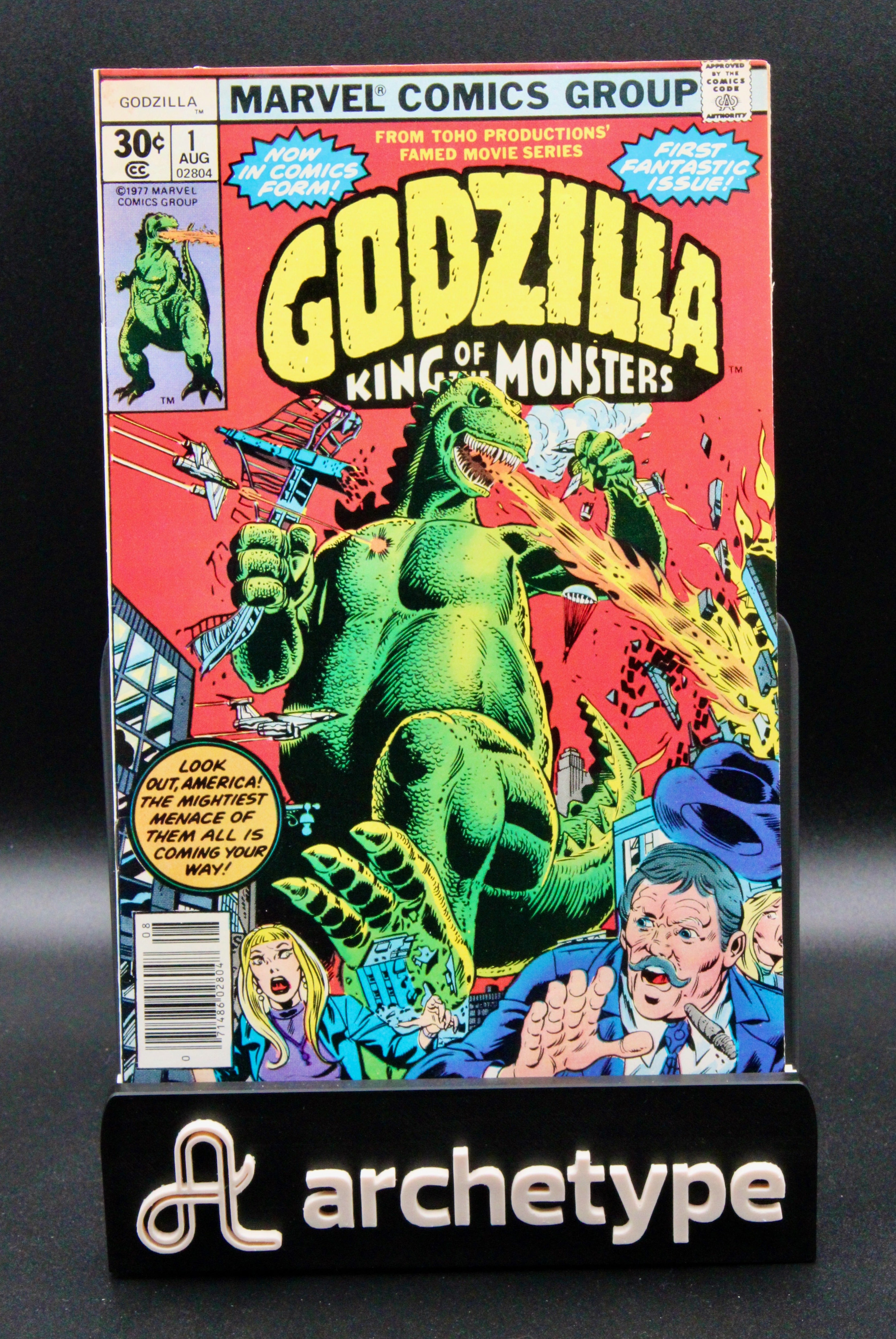 Godzilla #1 – Marvel (1977) VF/NM Box17