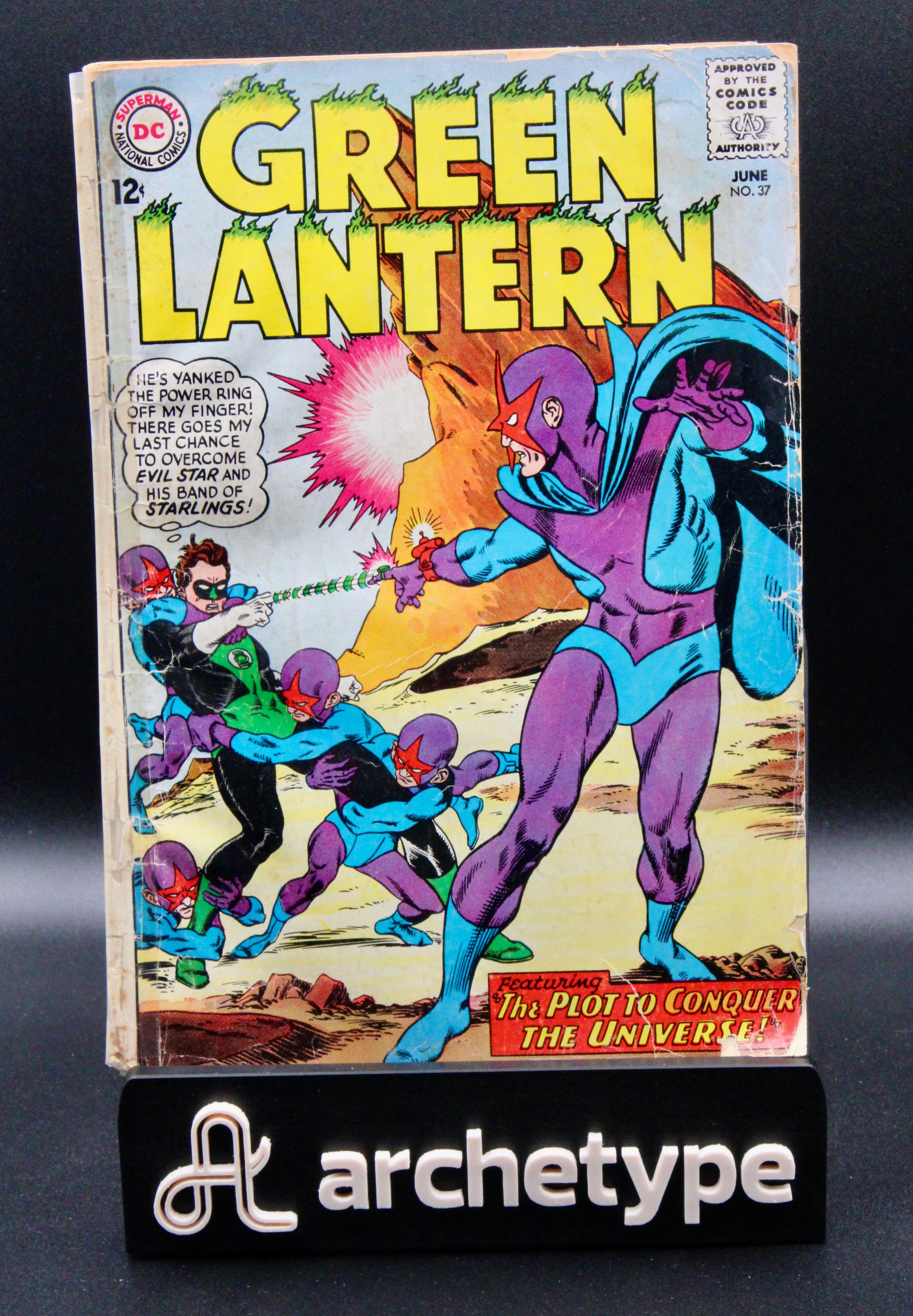 Green Lantern #37 – DC Comics (1965) GD Box17