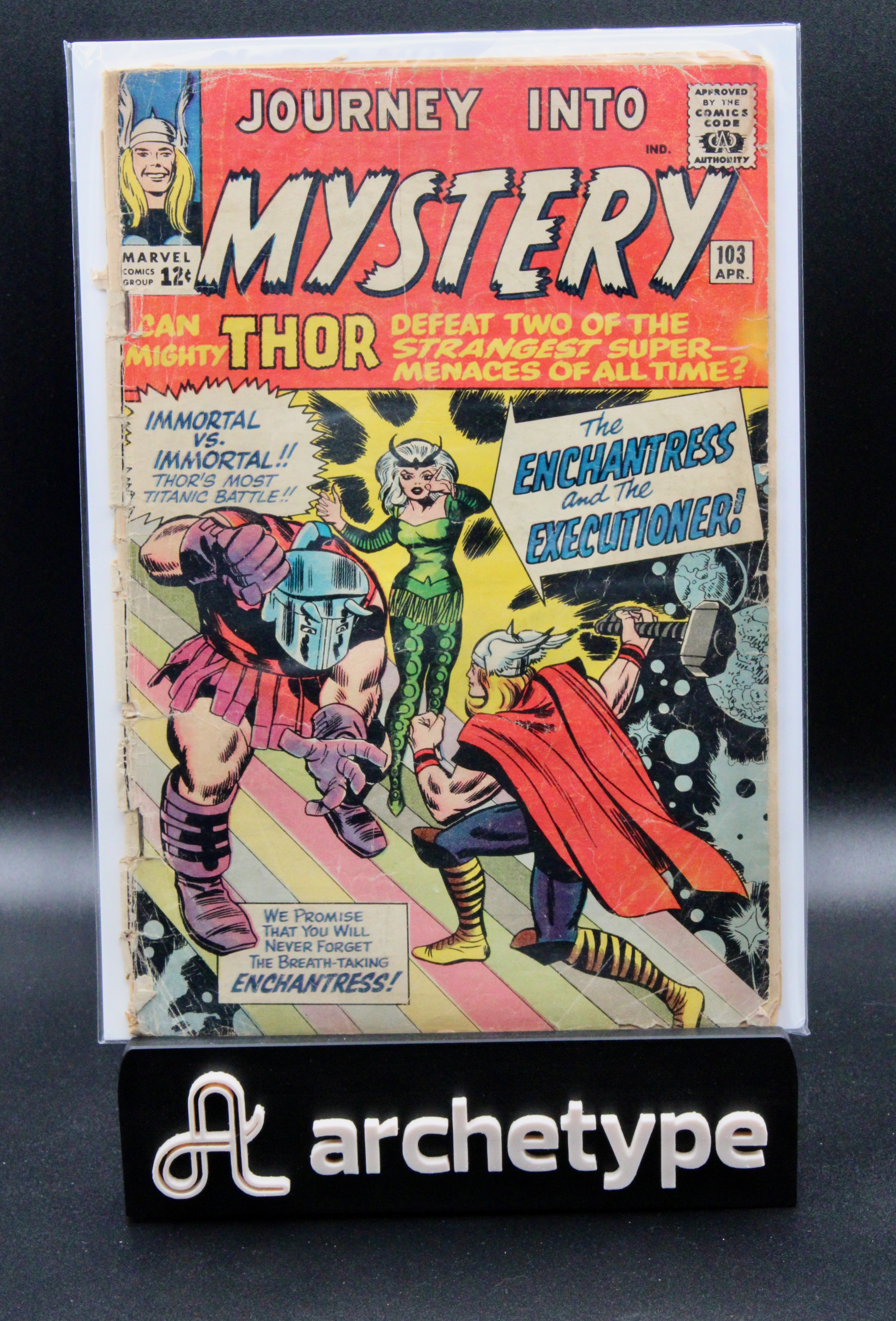 Journey into Mystery #103 – Marvel (1964) GD- 1st Enchantress Box17
