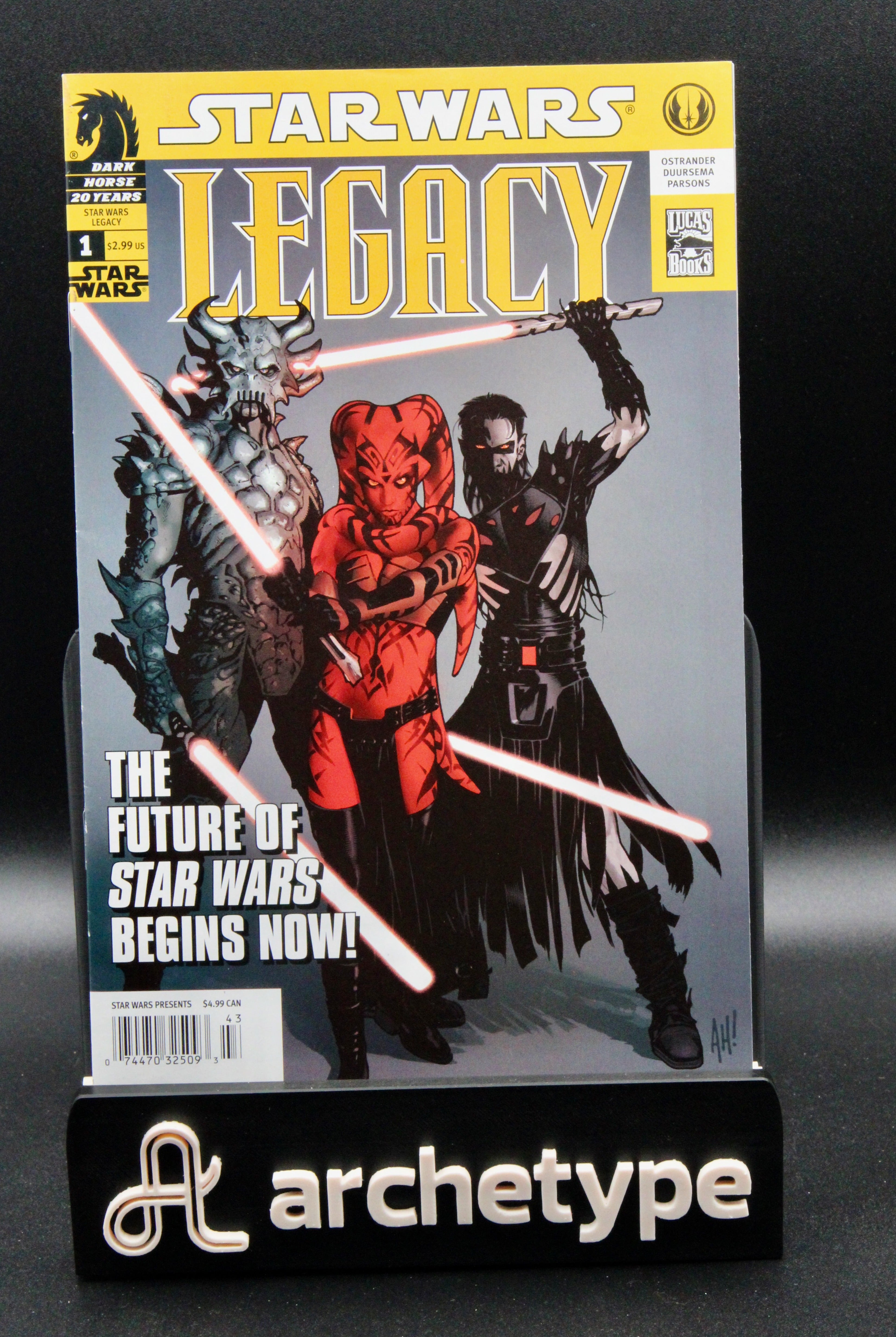 Star Wars: Legacy #1 – Dark Horse Comics (2006) NM Hughes Box17