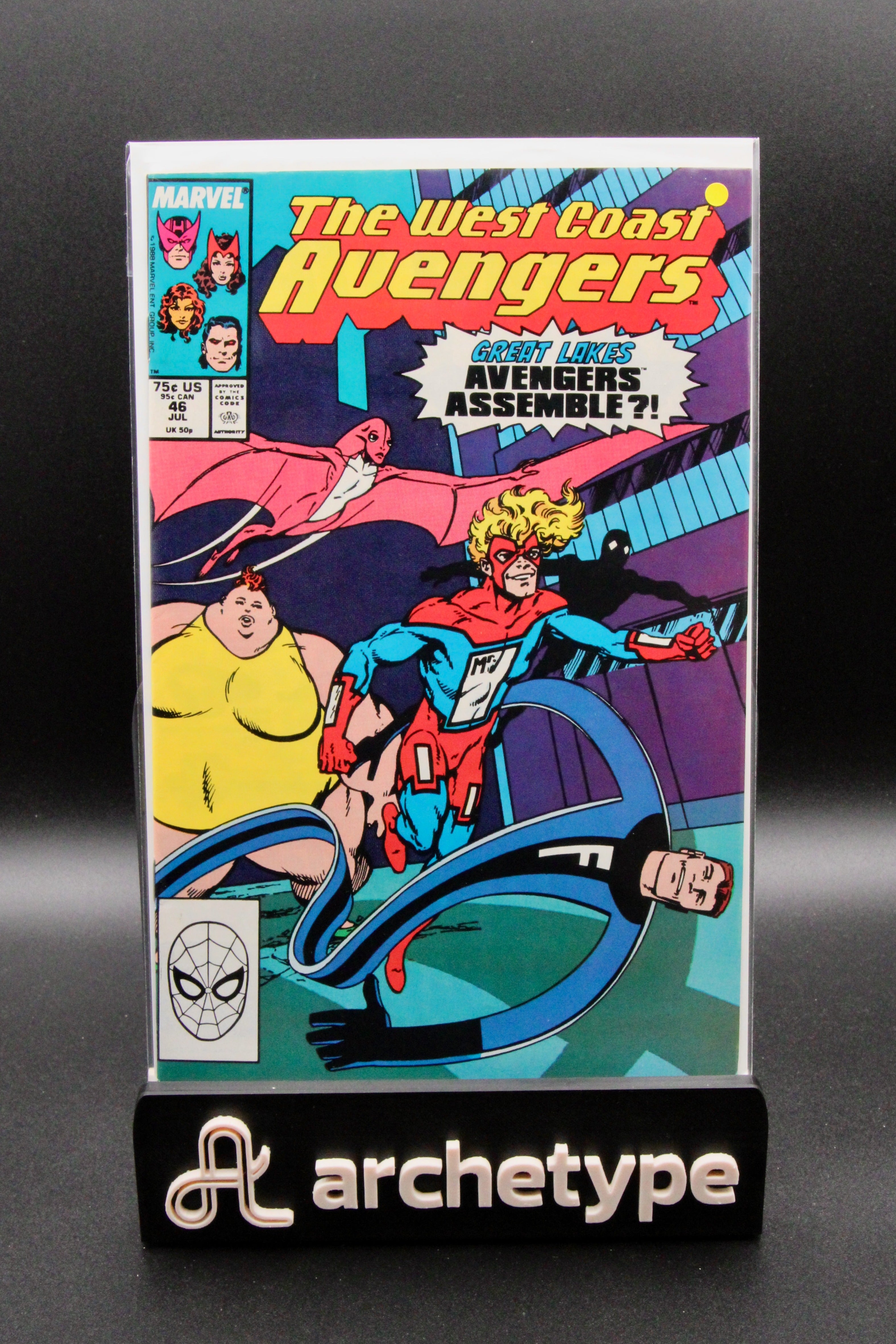 West Coast Avengers #46 – Marvel (1989) box18