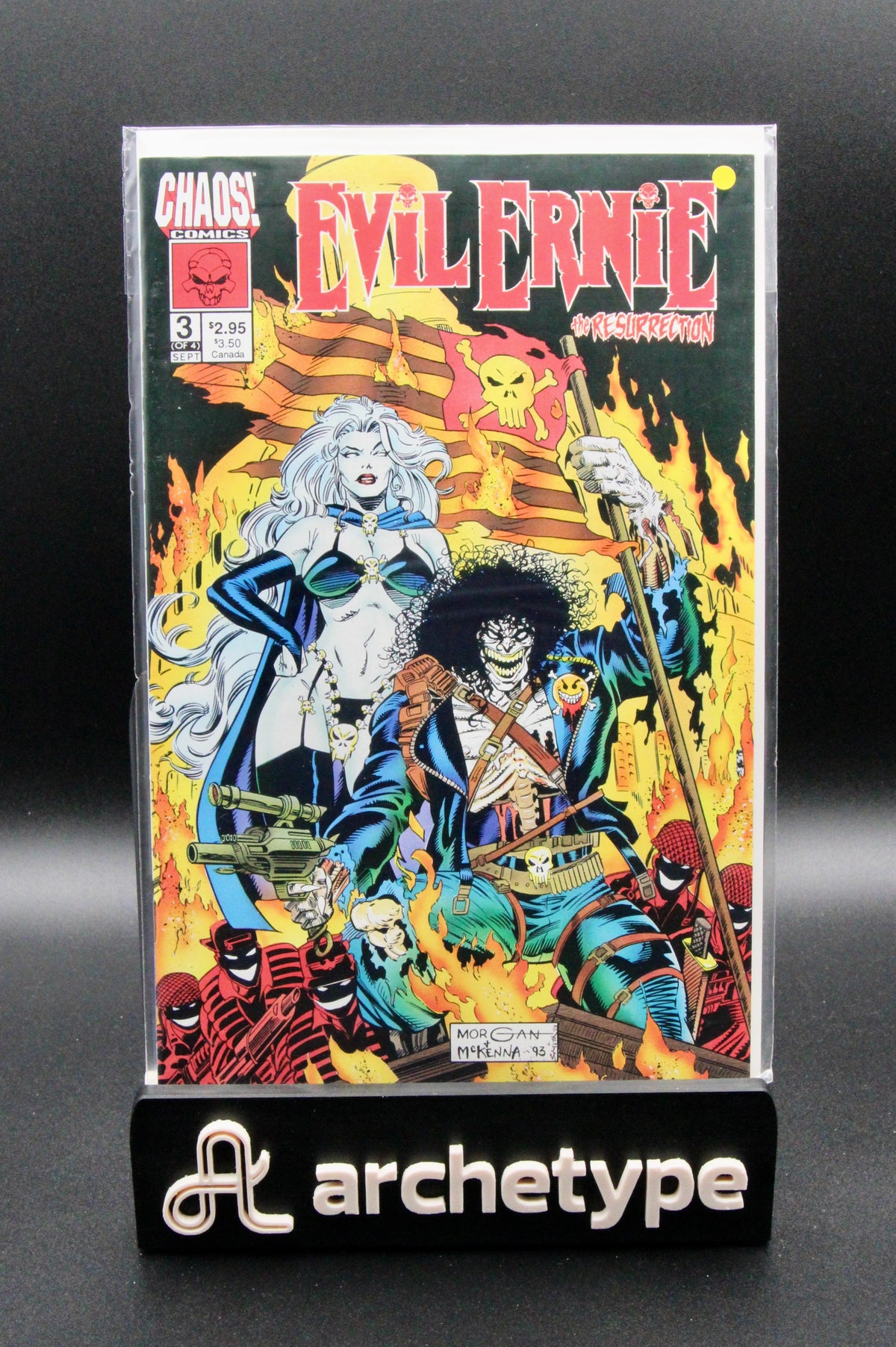 Evil Ernie: The Resurrection : Halloween Apocalypse #3 – Chaos! Comics (1993) bo