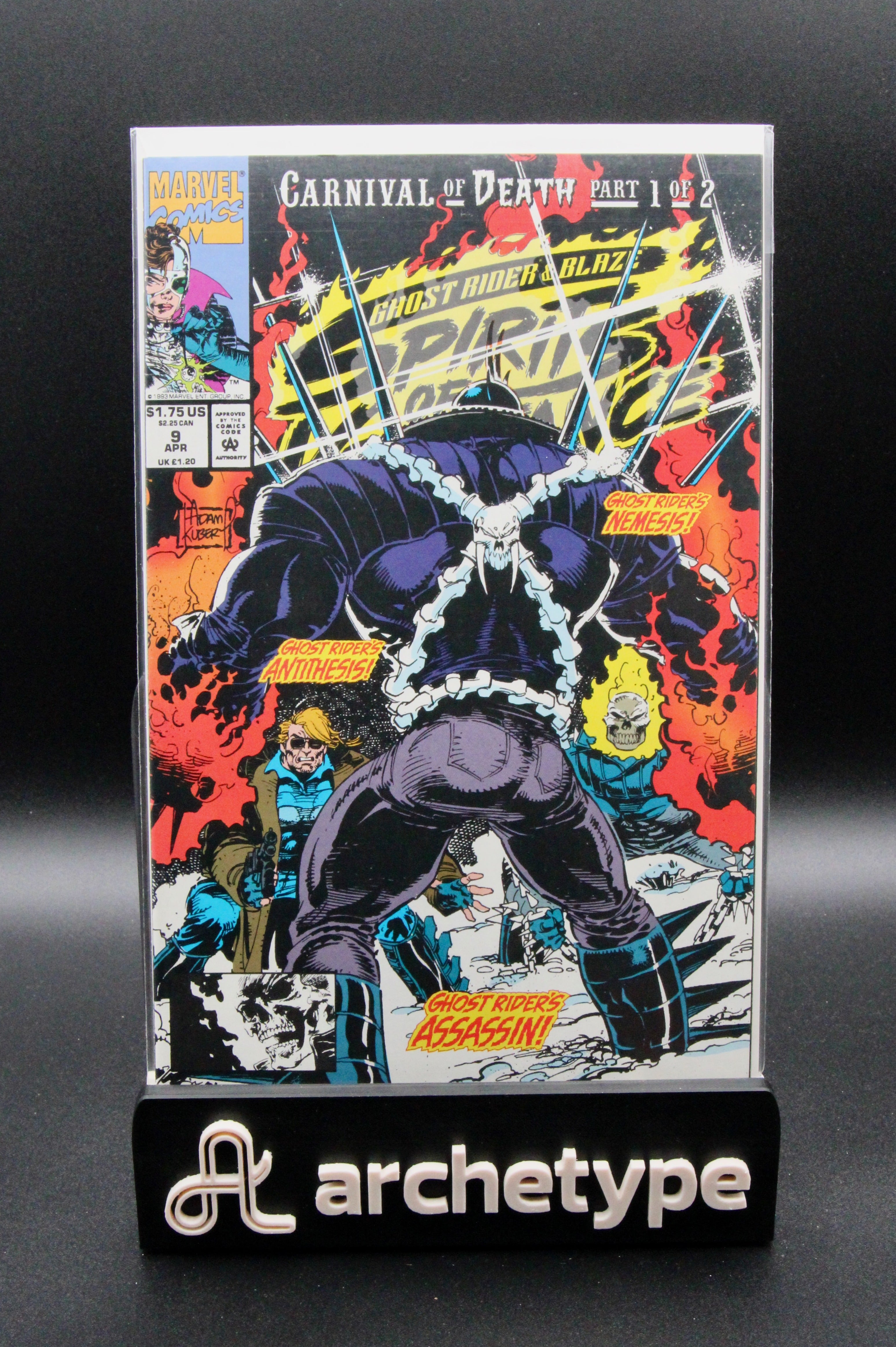 Ghost Rider / Blaze: Spirits of Vengeance #9 – Marvel (1993) box18