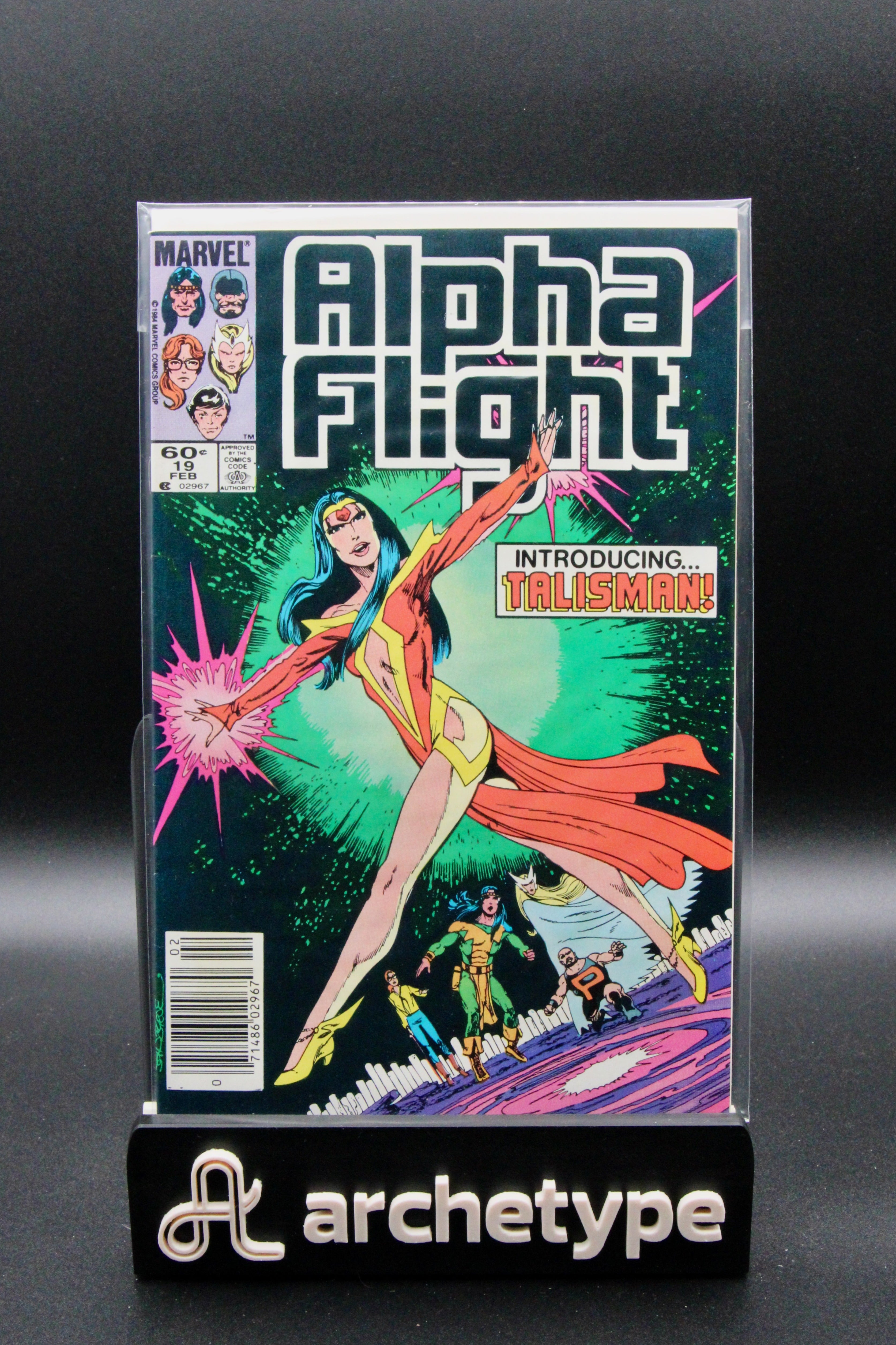 Alpha Flight #19 – Marvel (1985) Newsstand box19