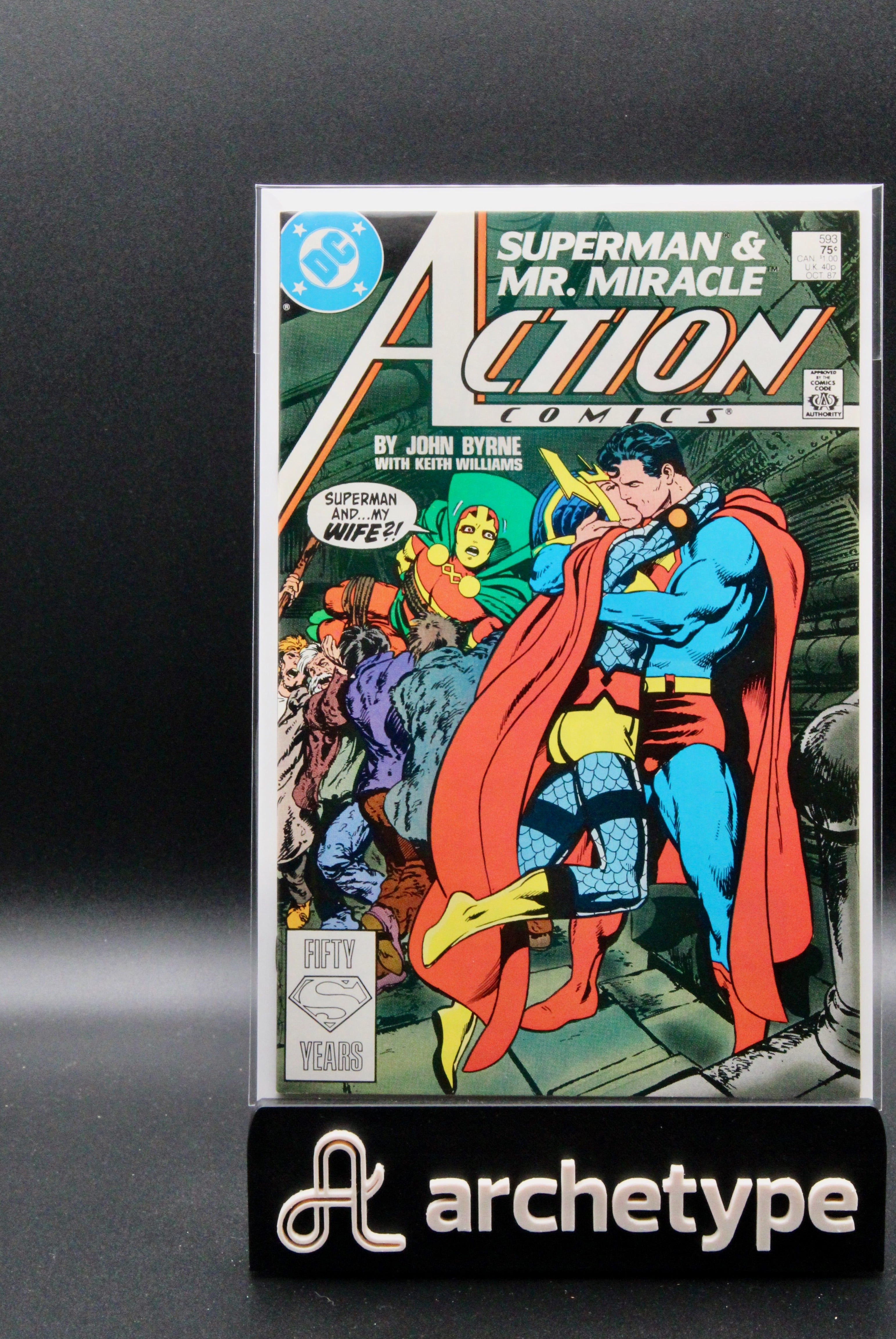 Action Comics #593 – DC Comics (1987) box19