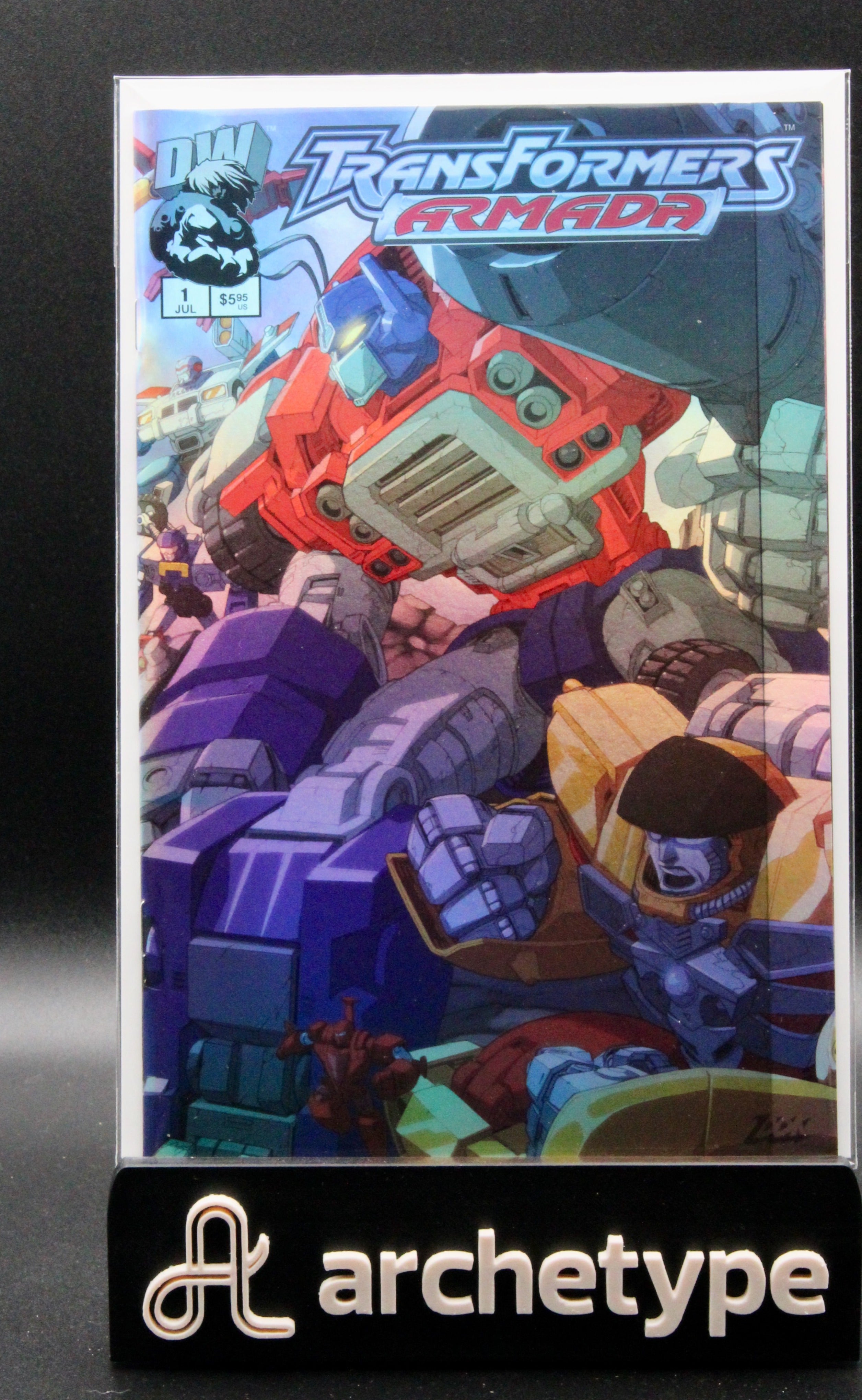 Transformers: Armada #1 – IDW (2002) Foil Cover box19