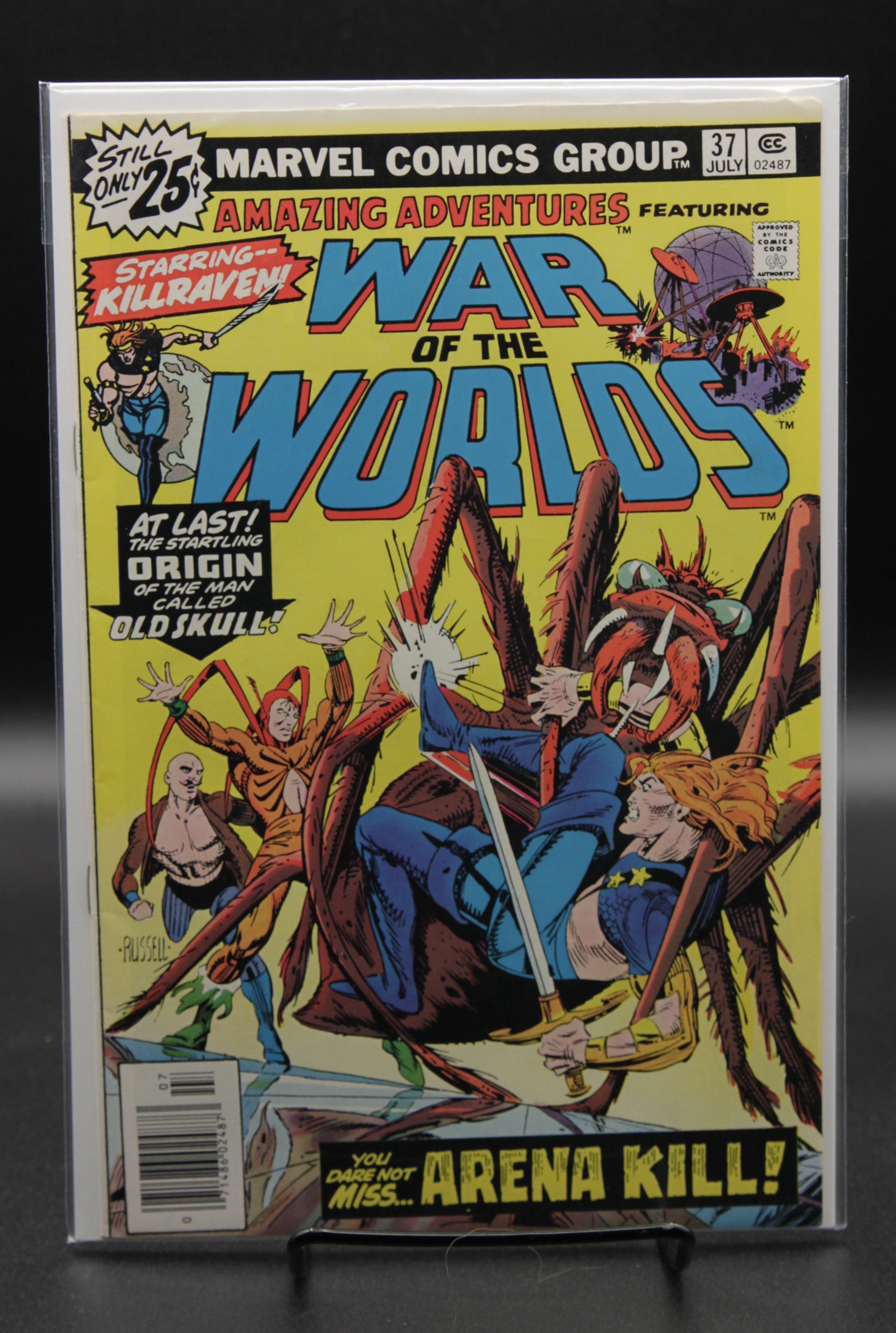 Amazing Adventures #37 – Marvel (1976) War of the Worlds