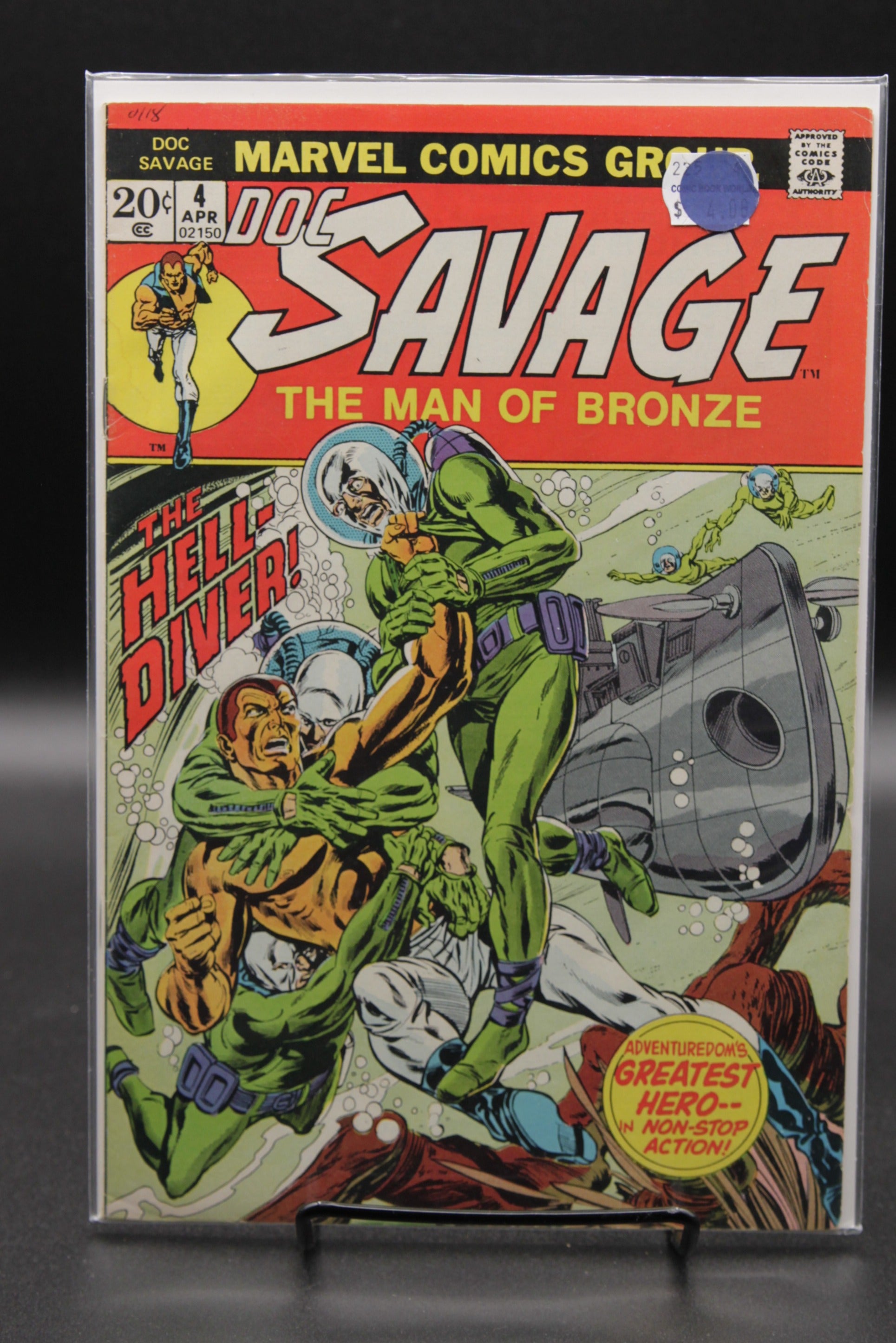 Doc Savage #4 – Marvel (1973)