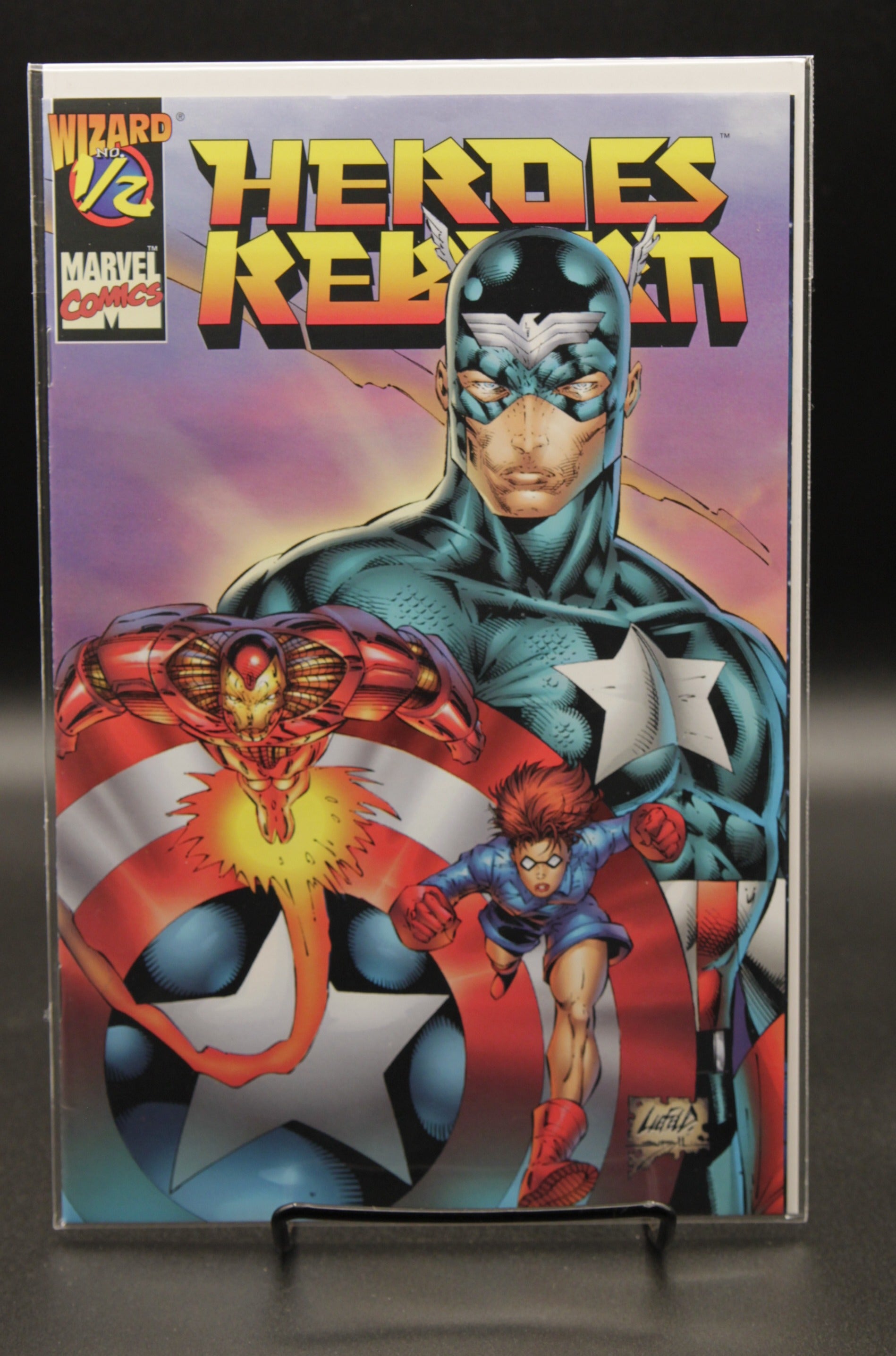 Heroes Reborn #1/2 – Marvel; Wizard (1996)