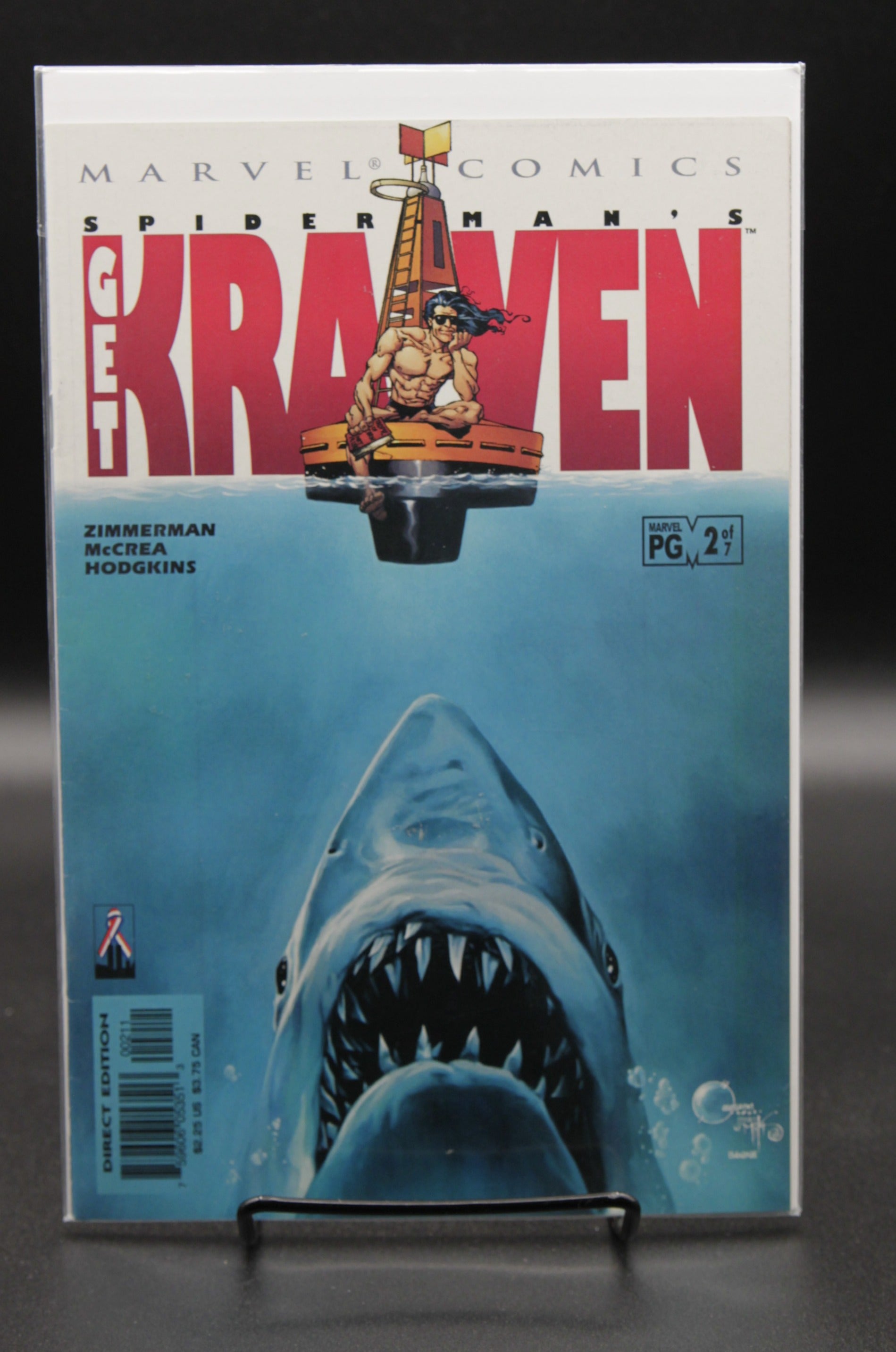 Spider-Man: Get Kraven #2 – Marvel Comics (2002) Jaws Homage