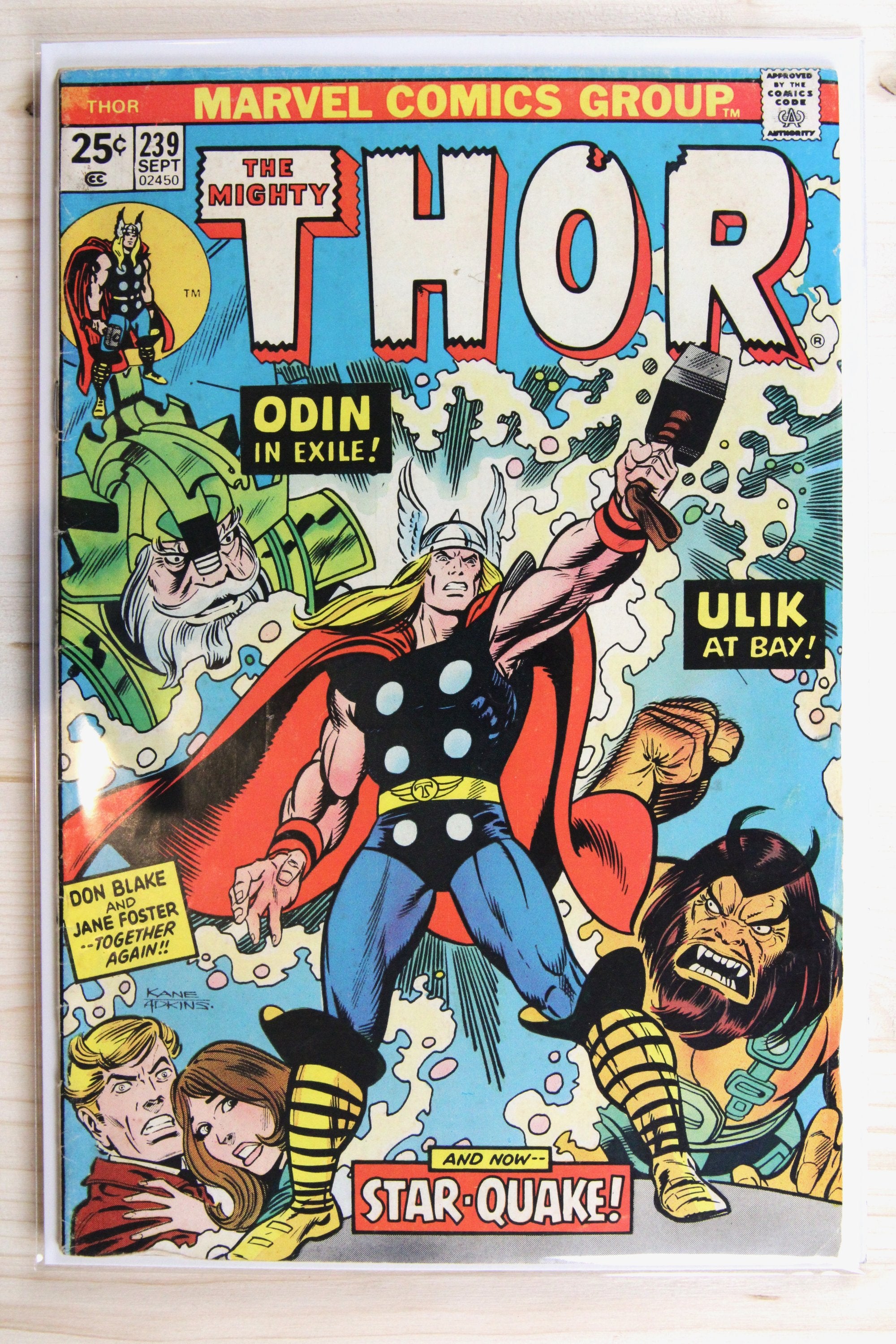 Thor #239 – Marvel (1975) 7.5 VF- Joe Sinnott