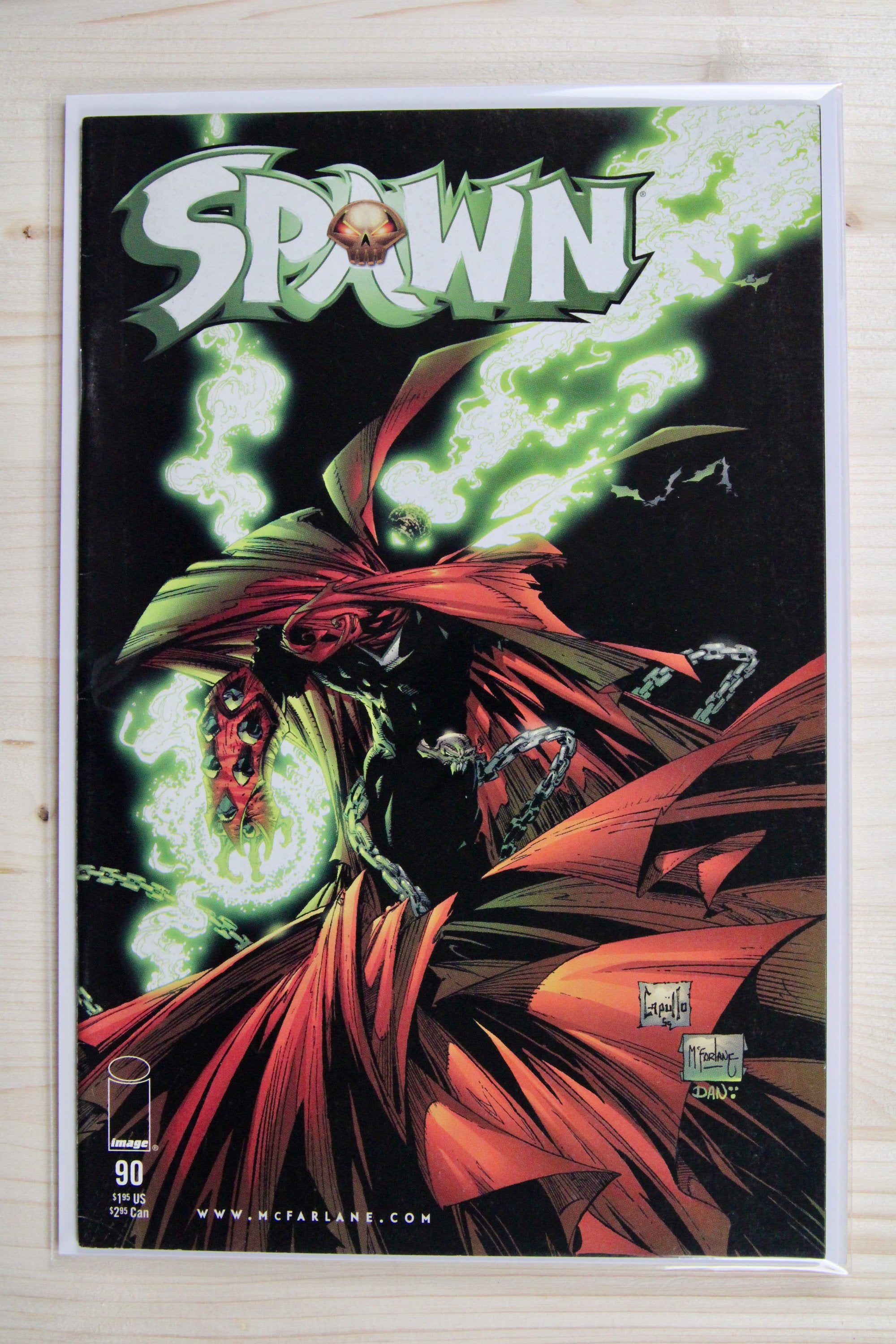 Spawn #90 – Image (1999) 9.0 VF/NM Greg Capullo art | Todd McFarlane story