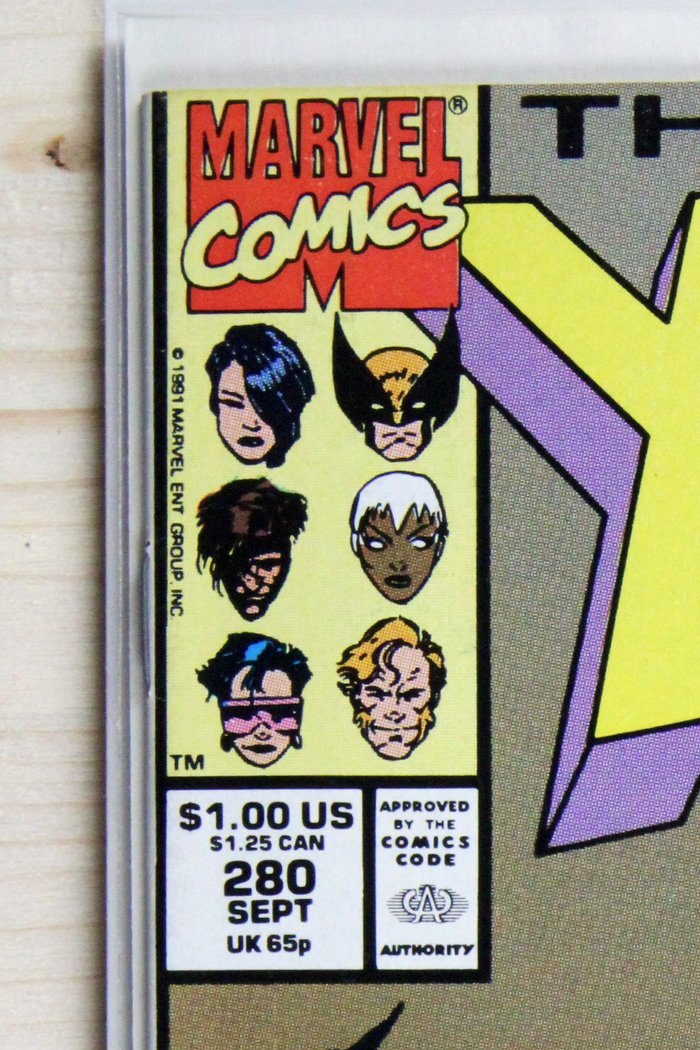 The Uncanny X-Men #280 – Marvel (1991) 9.0 VF/NM Muir Island Saga | Chris Claremont story | Jim Lee cover