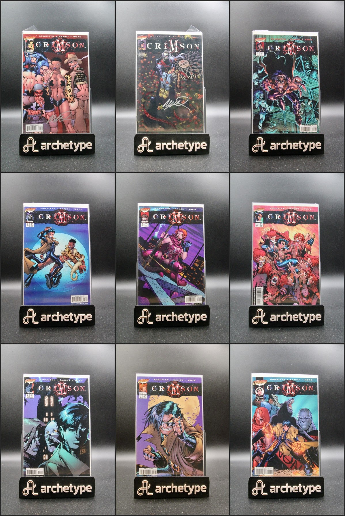 Crimson #1-24 – Image (1998) Full Run NM Avg 2x #1 signed