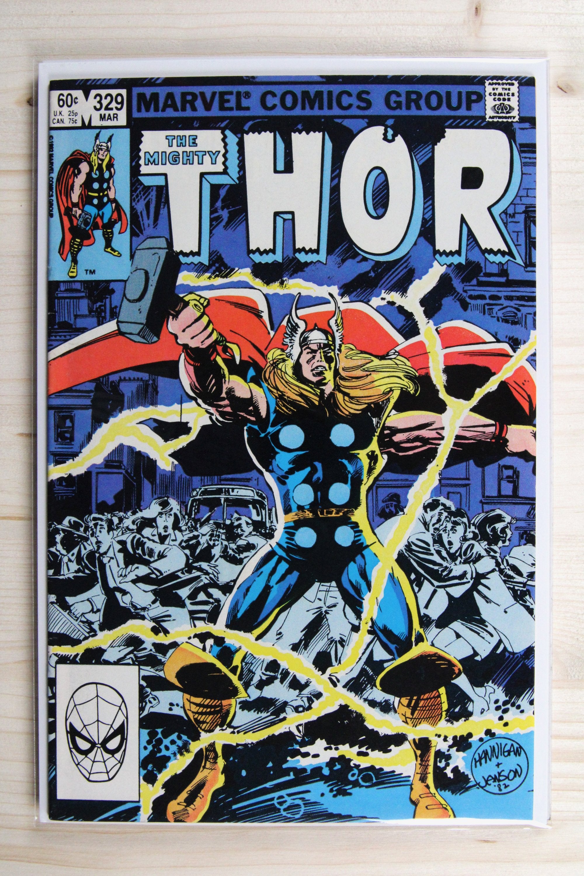 Thor #329 – Marvel (1983) 9.0 VF/NM Klaus Janson
