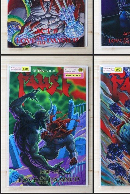 Faust - Love of the Damned #1-13 + Tour '90 – Northstar (1987) Comic Lot